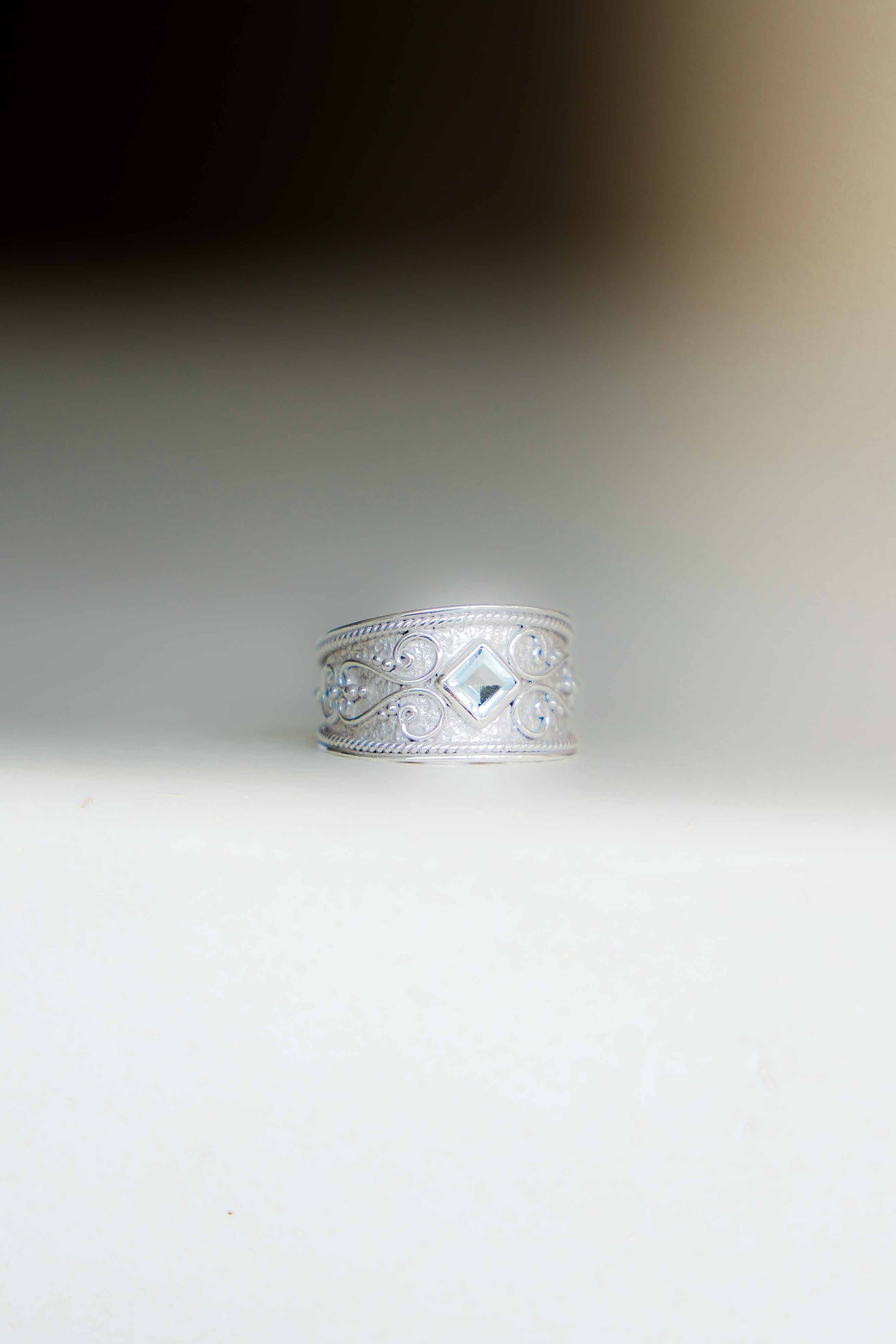ANILLO CLAR TOPACIO