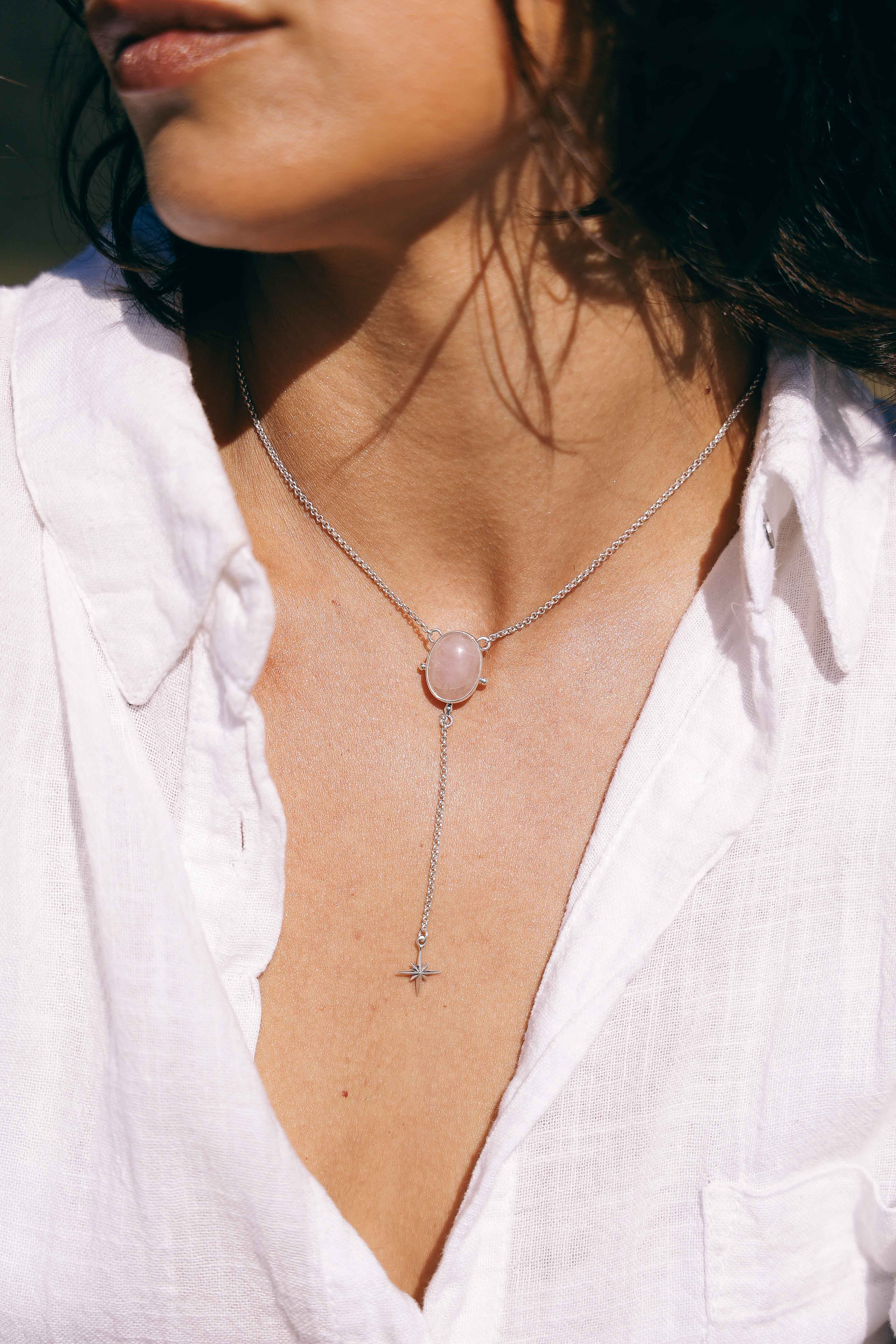 COLLAR ALUM ROSA (Óvalo)
