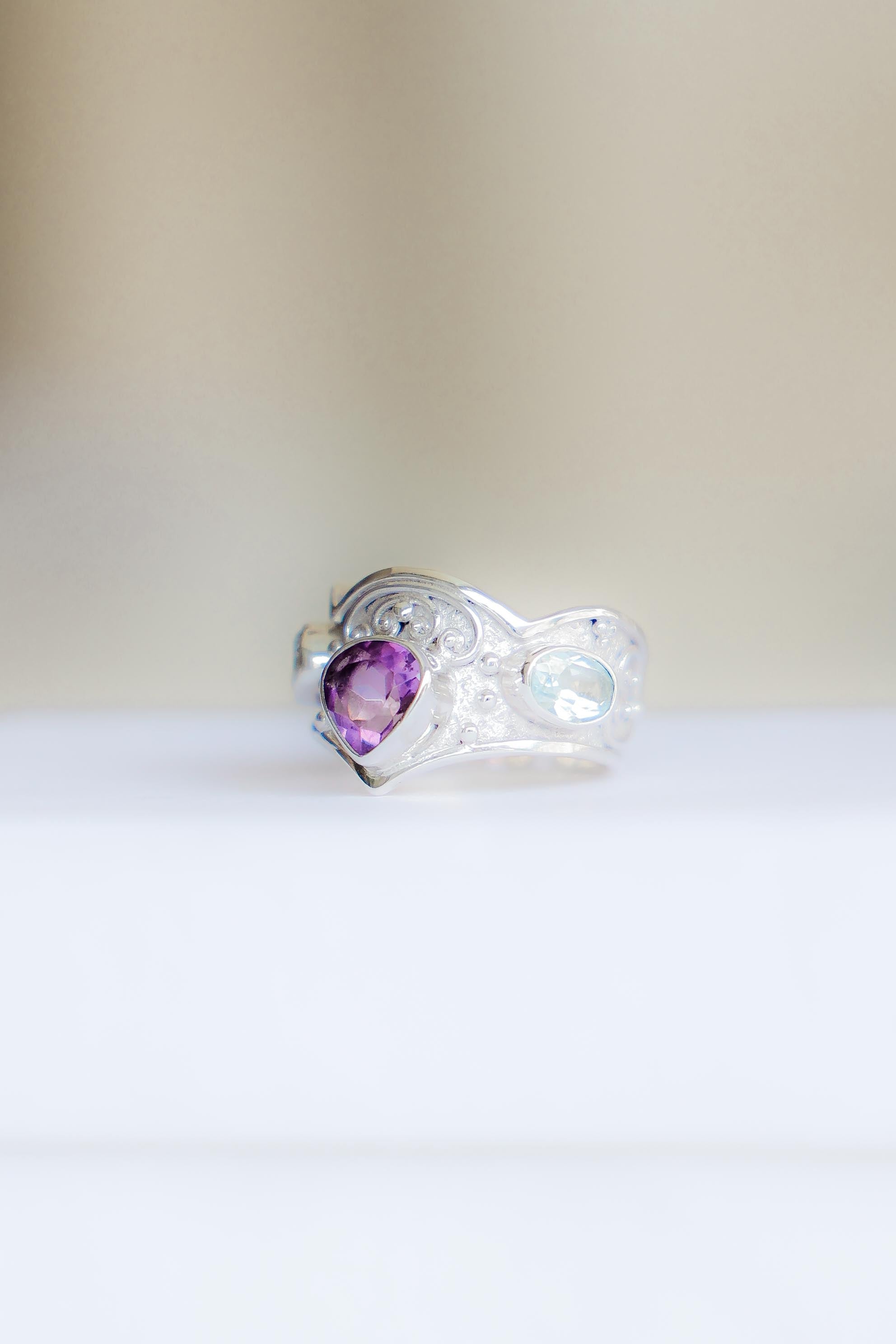 ANILLO BIZÉ AMATISTA