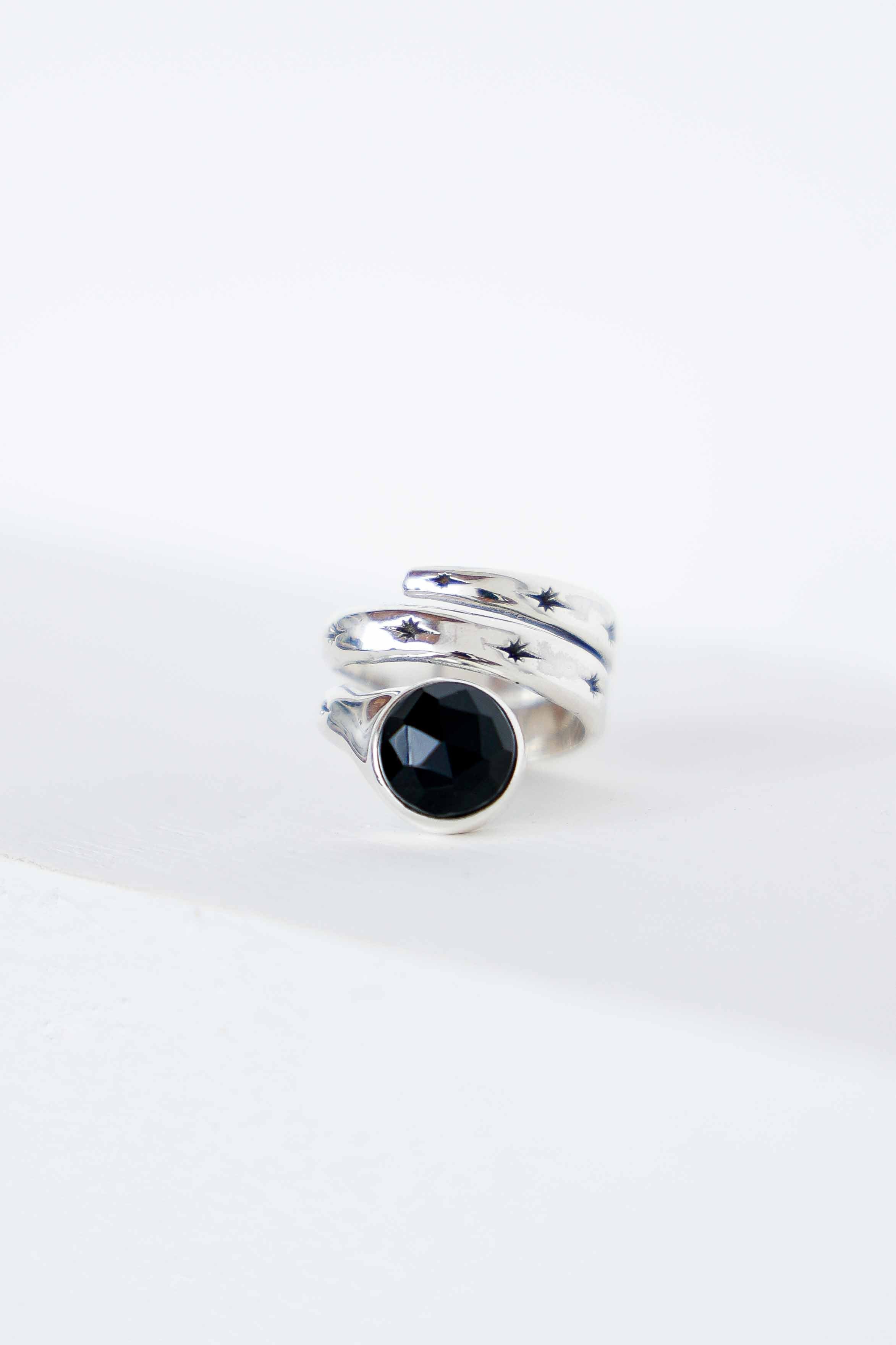 ANILLO SNAKE ONIX