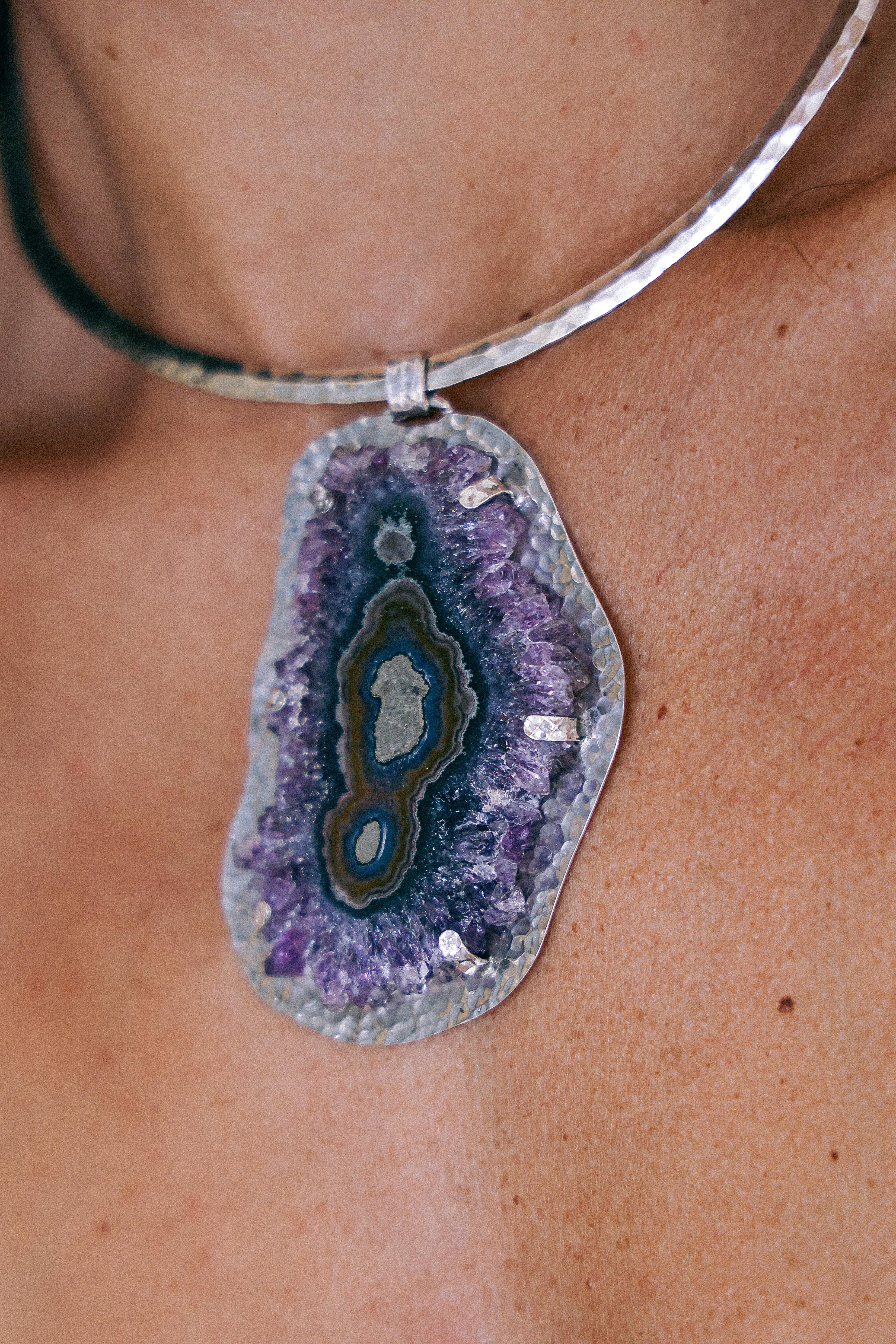 COLLAR DRUSA 06 DE PLATA