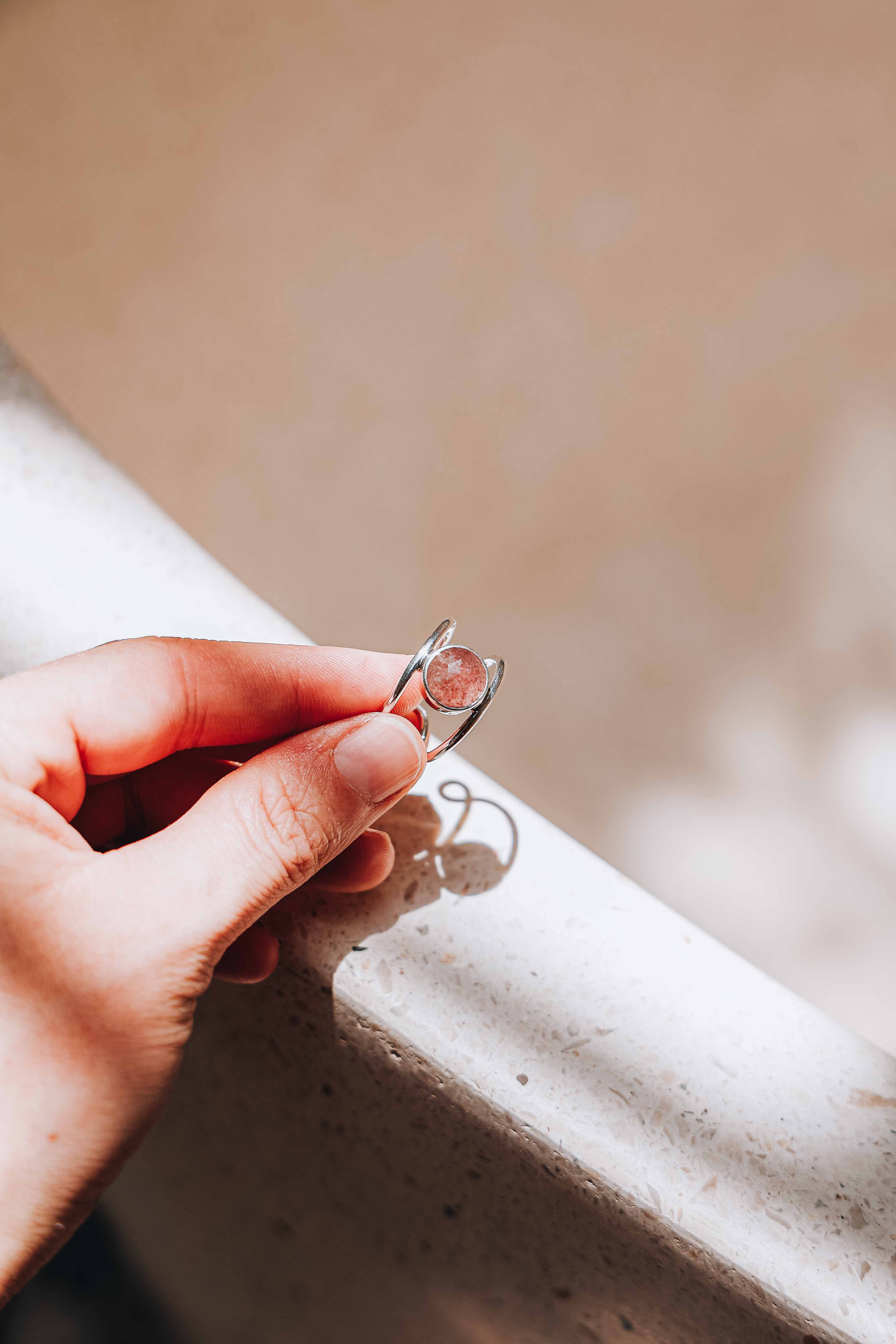 ANILLO NADRA CUARZO CHERRY