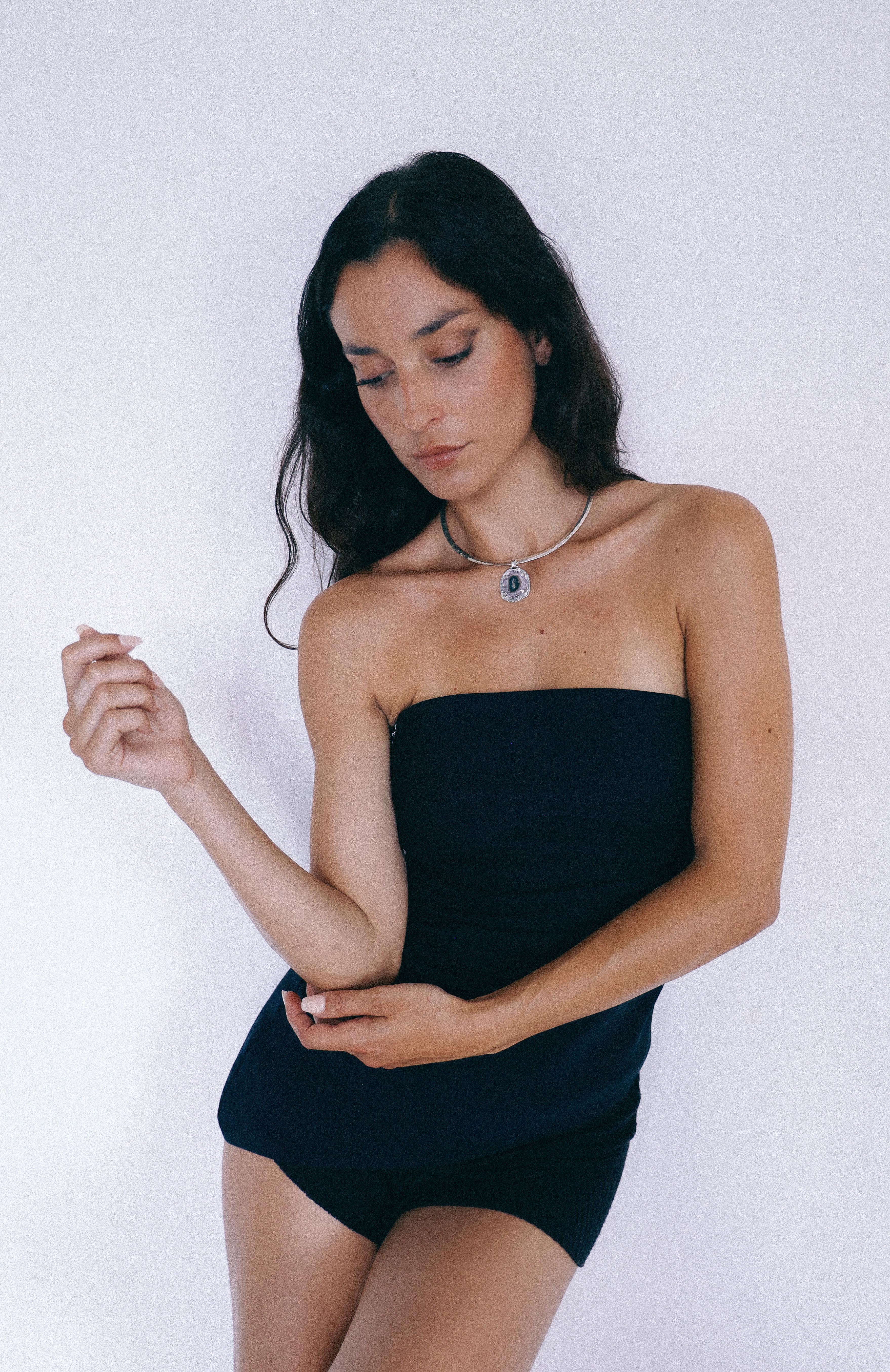 COLLAR DRUSA 11 DE PLATA