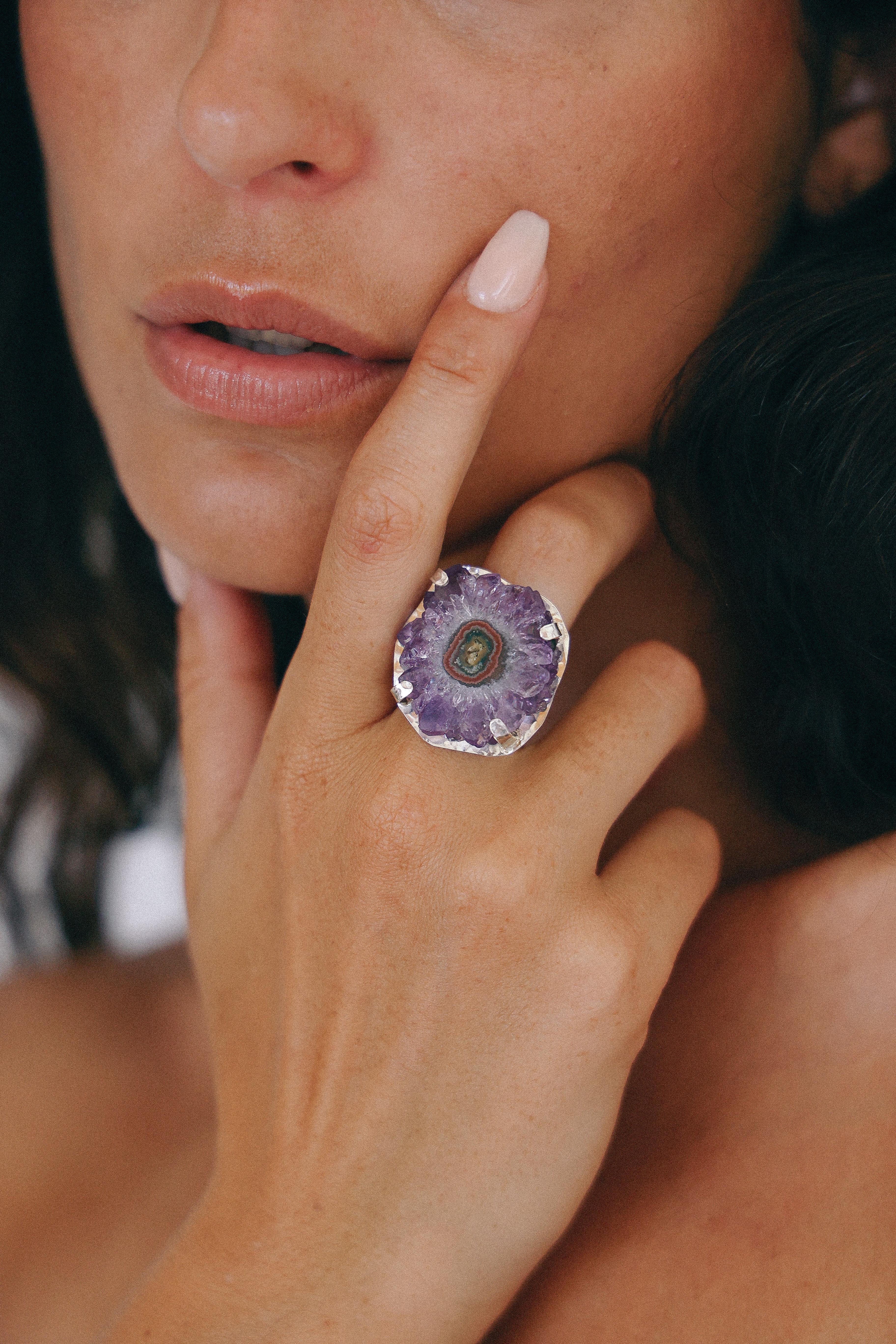 ANILLO DRUSA 01 DE PLATA