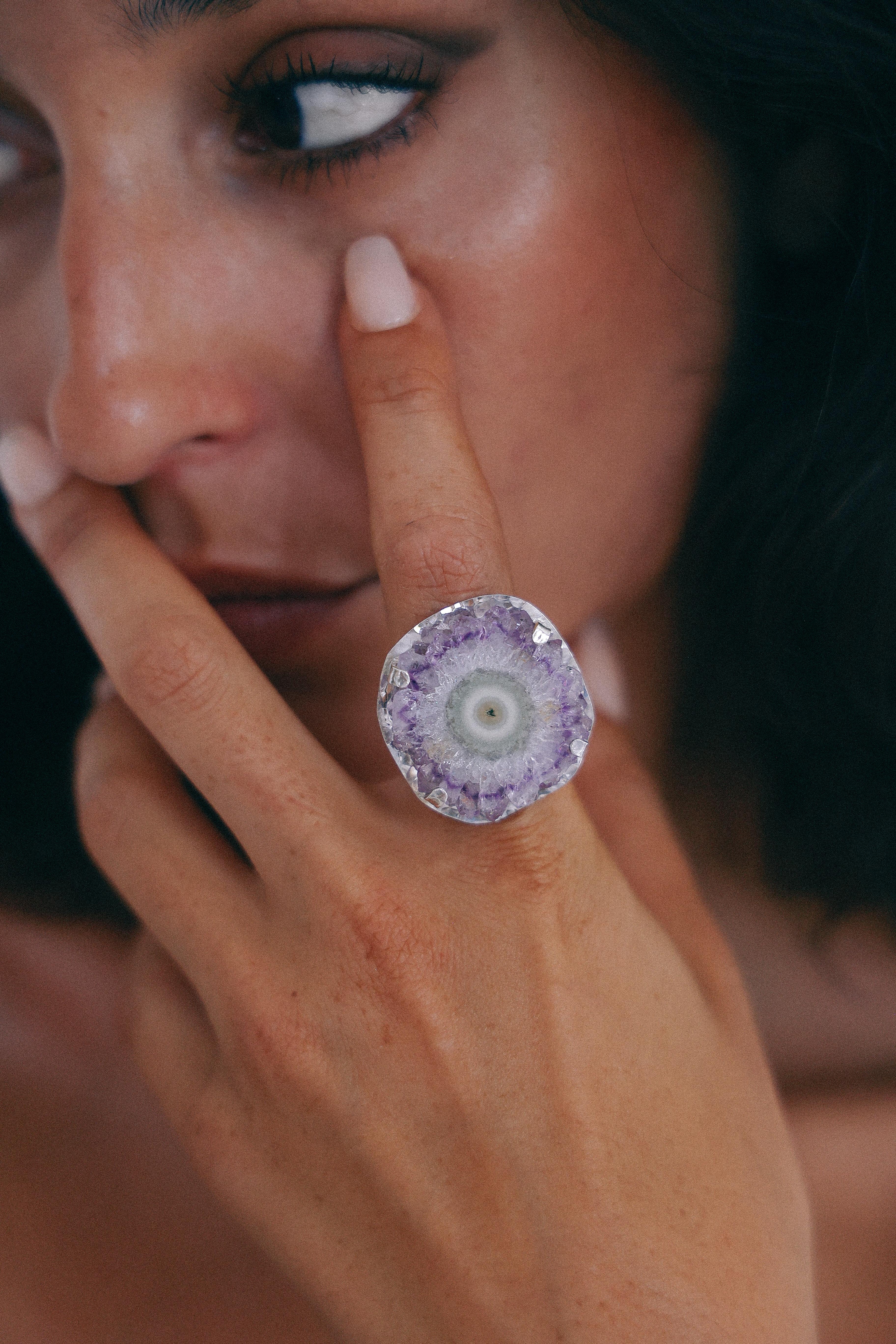 ANILLO DRUSA 02 DE PLATA
