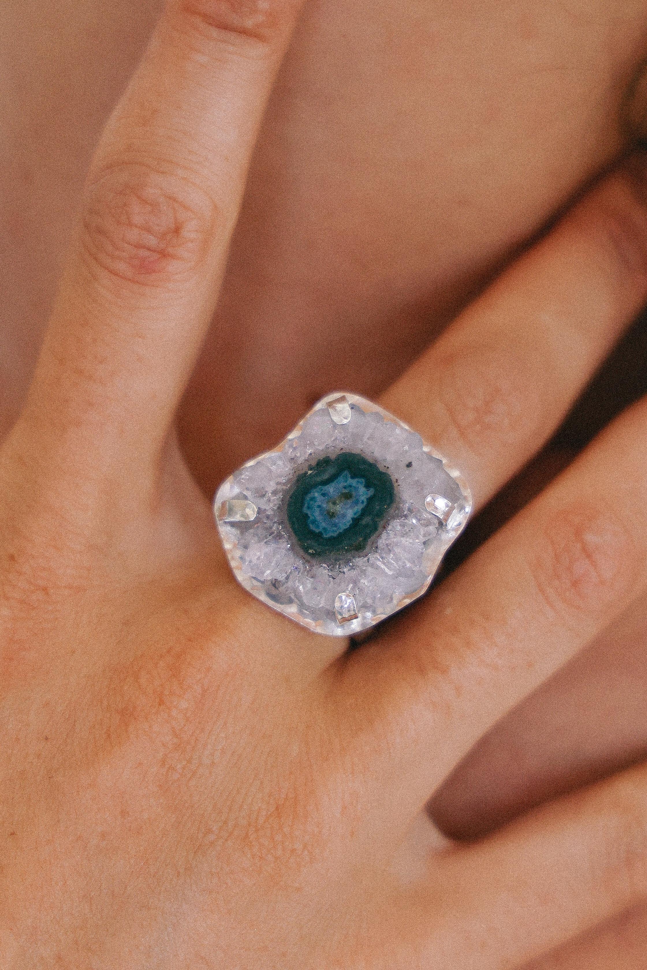 ANILLO DRUSA 03 DE PLATA
