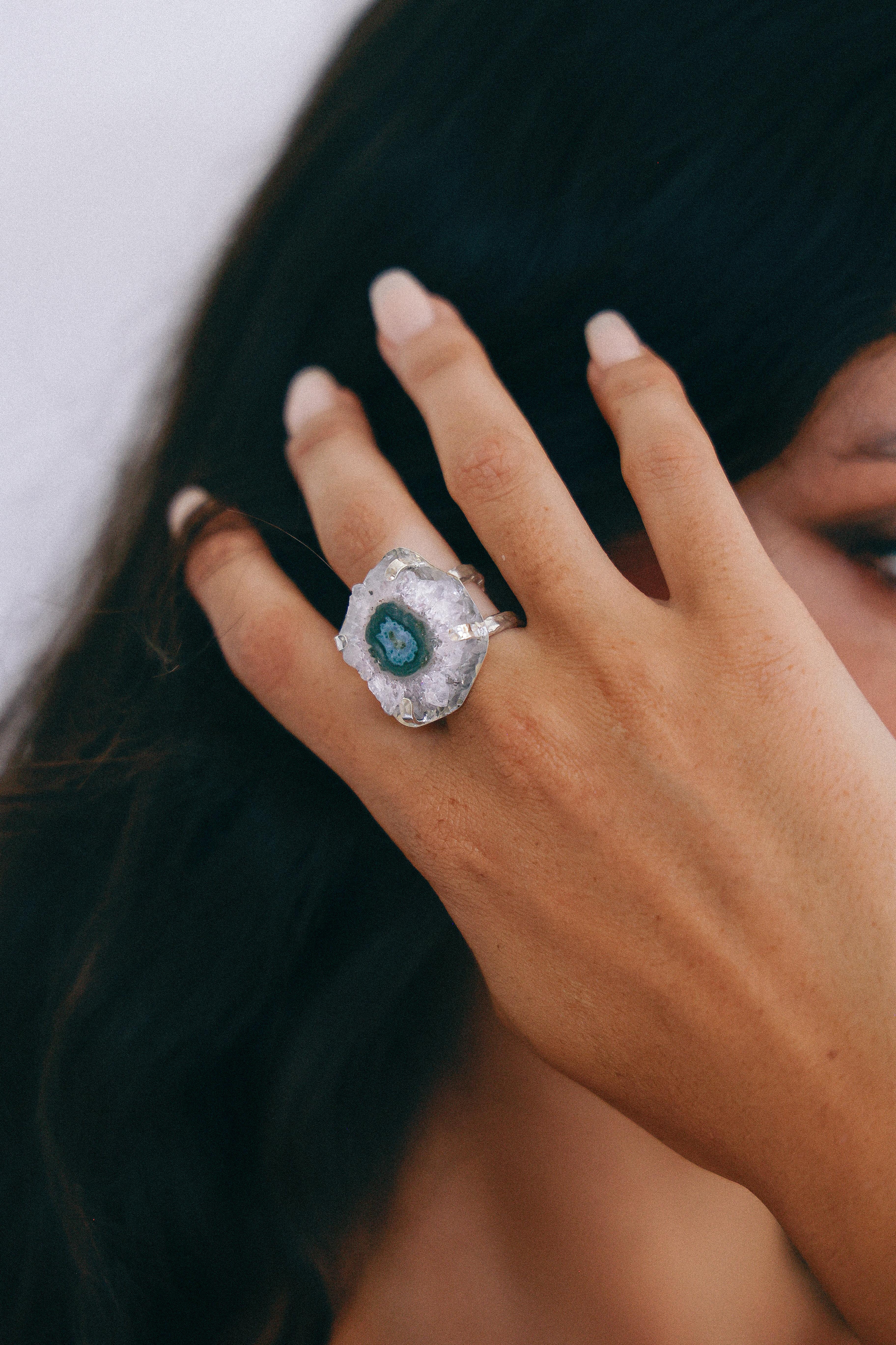 ANILLO DRUSA 03 DE PLATA