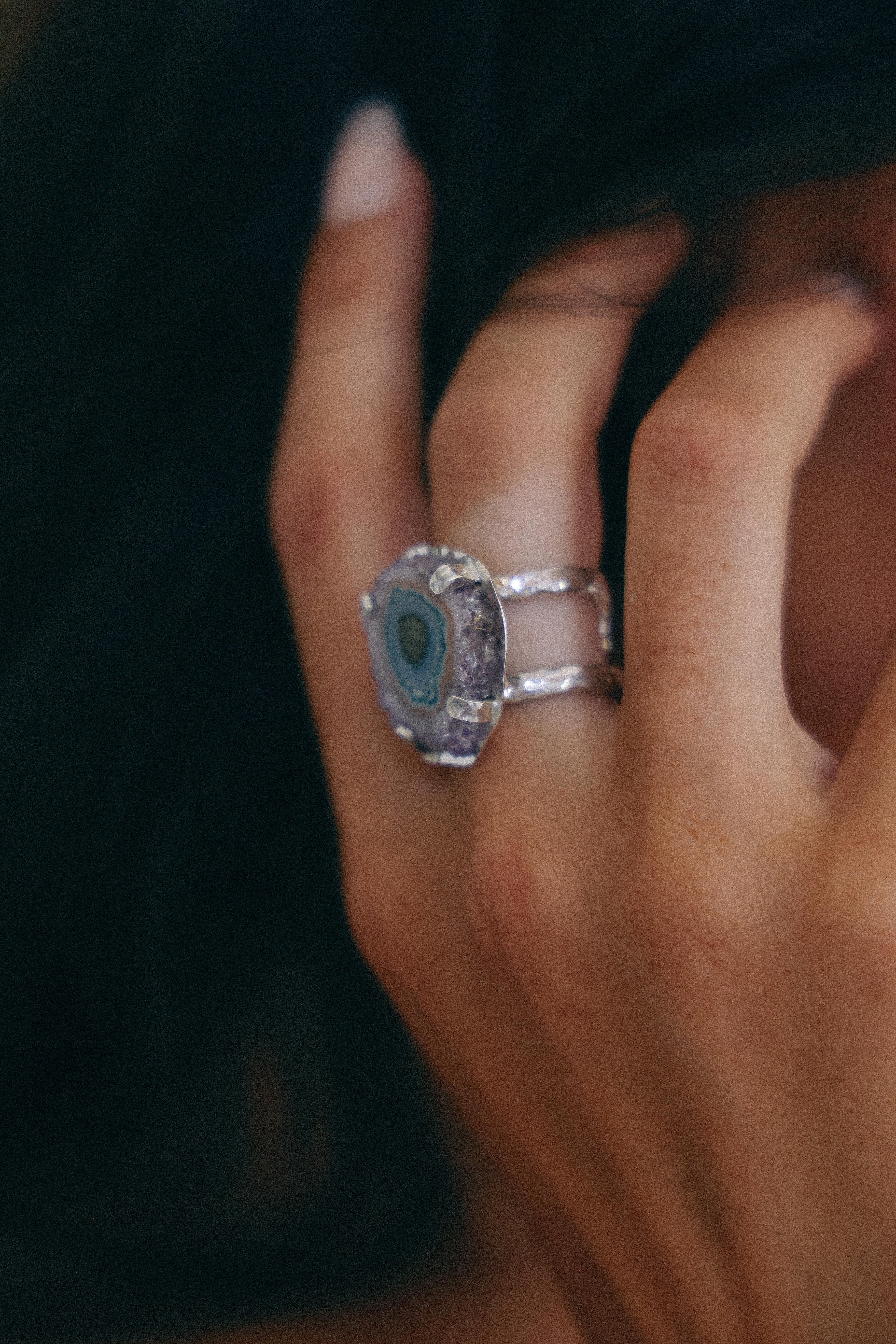 ANILLO DRUSA 05 DE PLATA