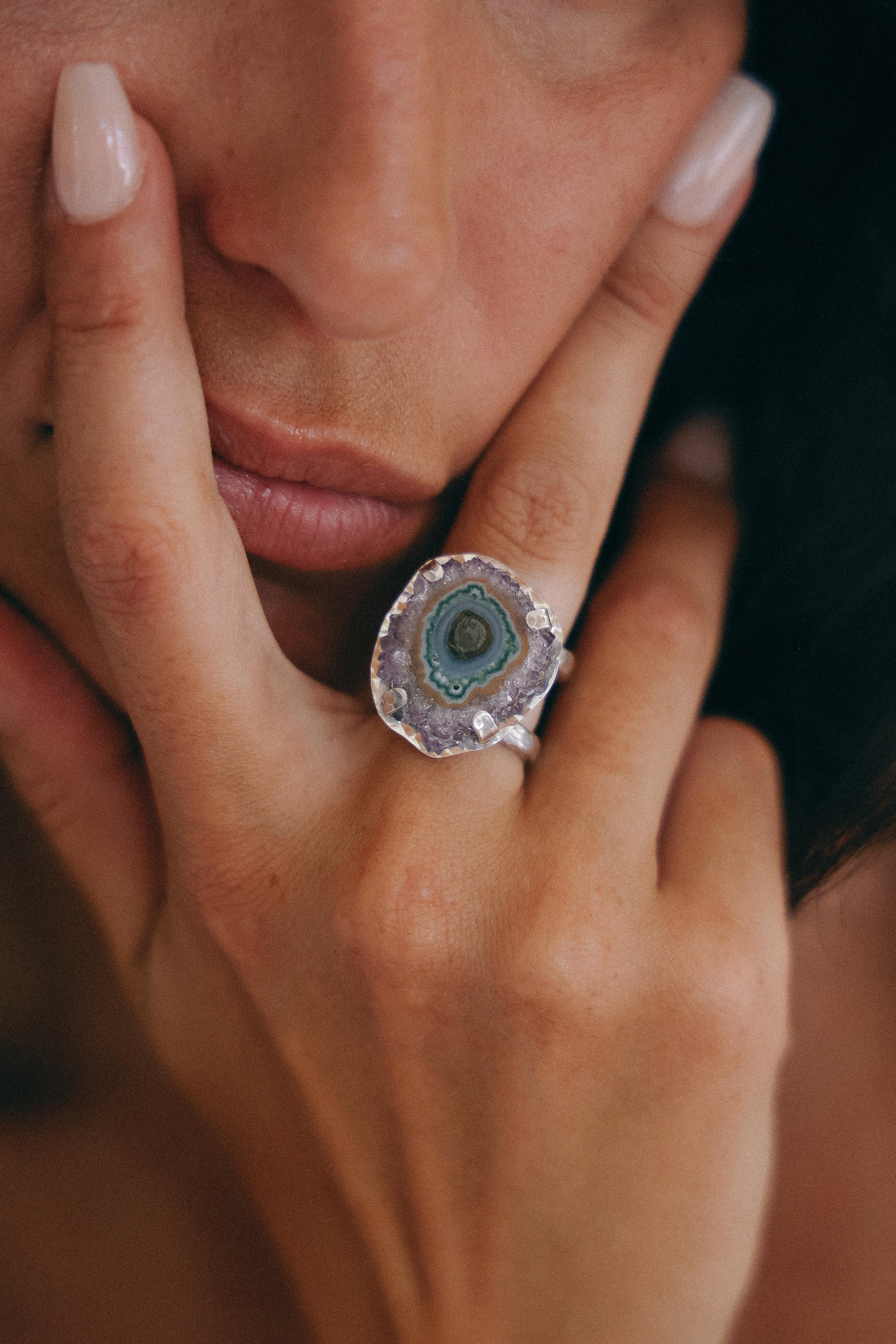 ANILLO DRUSA 05 DE PLATA
