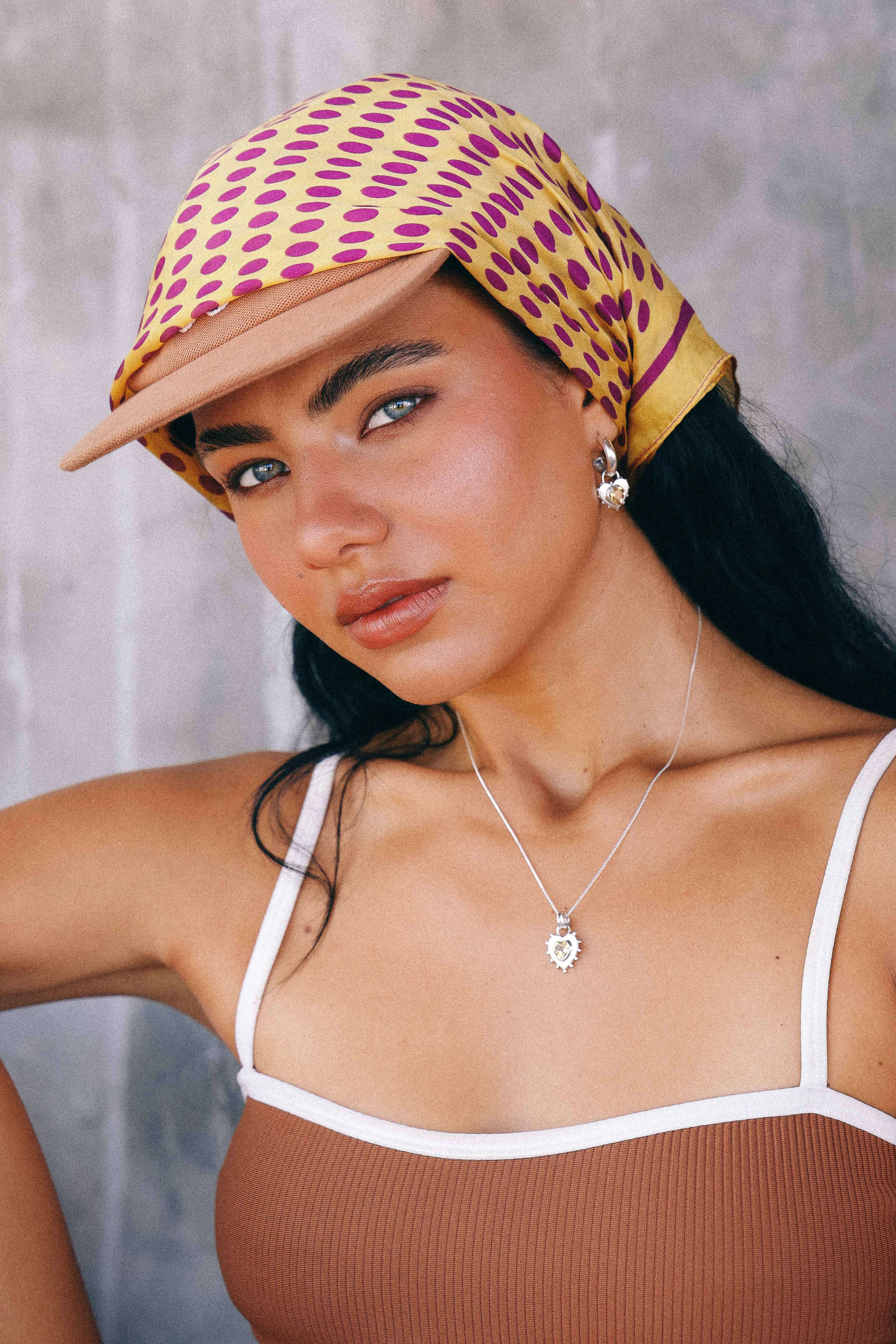 AROS CORAZON DE PLATA Y CITRINO