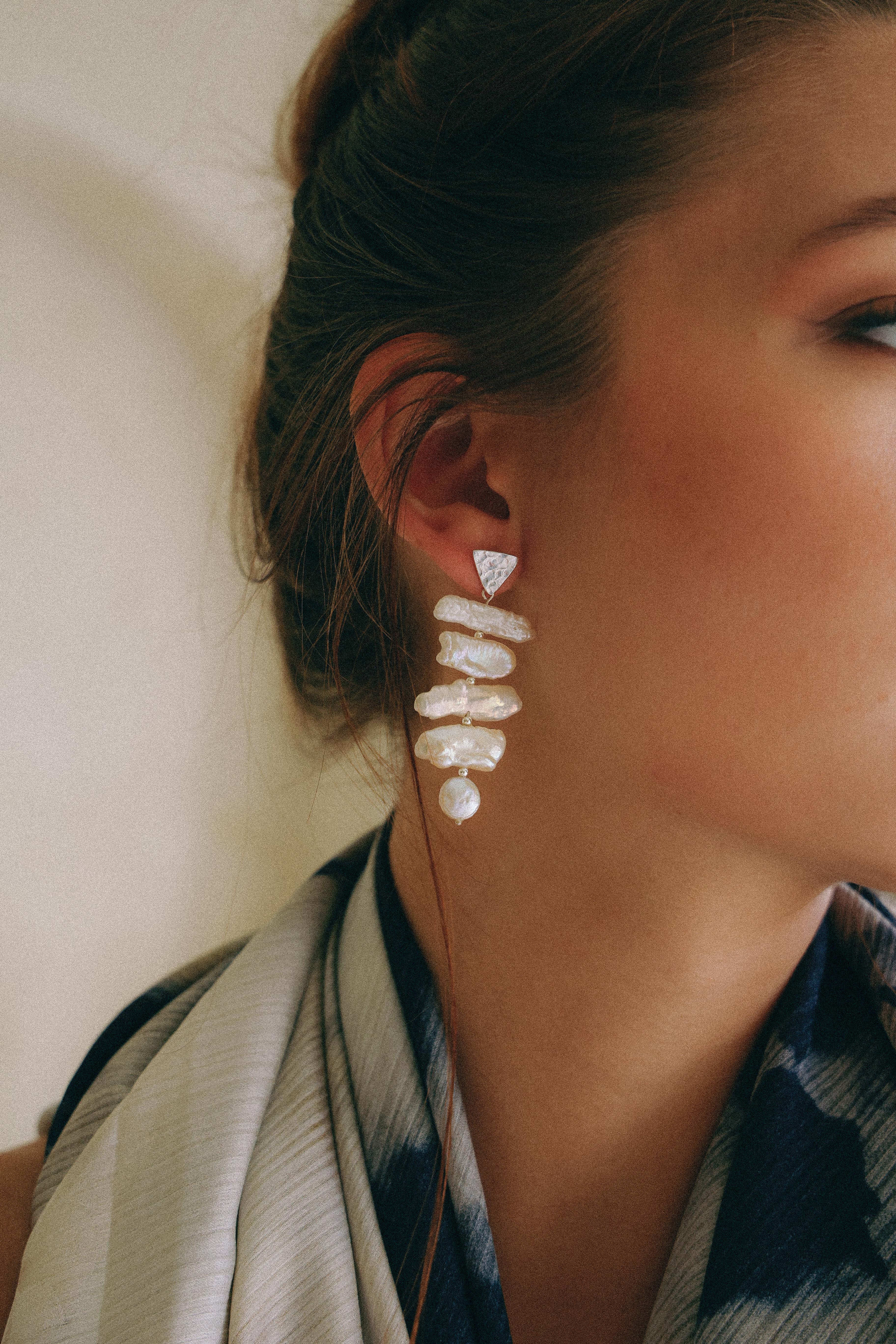 AROS HERENCIA DE PLATA Y PERLAS