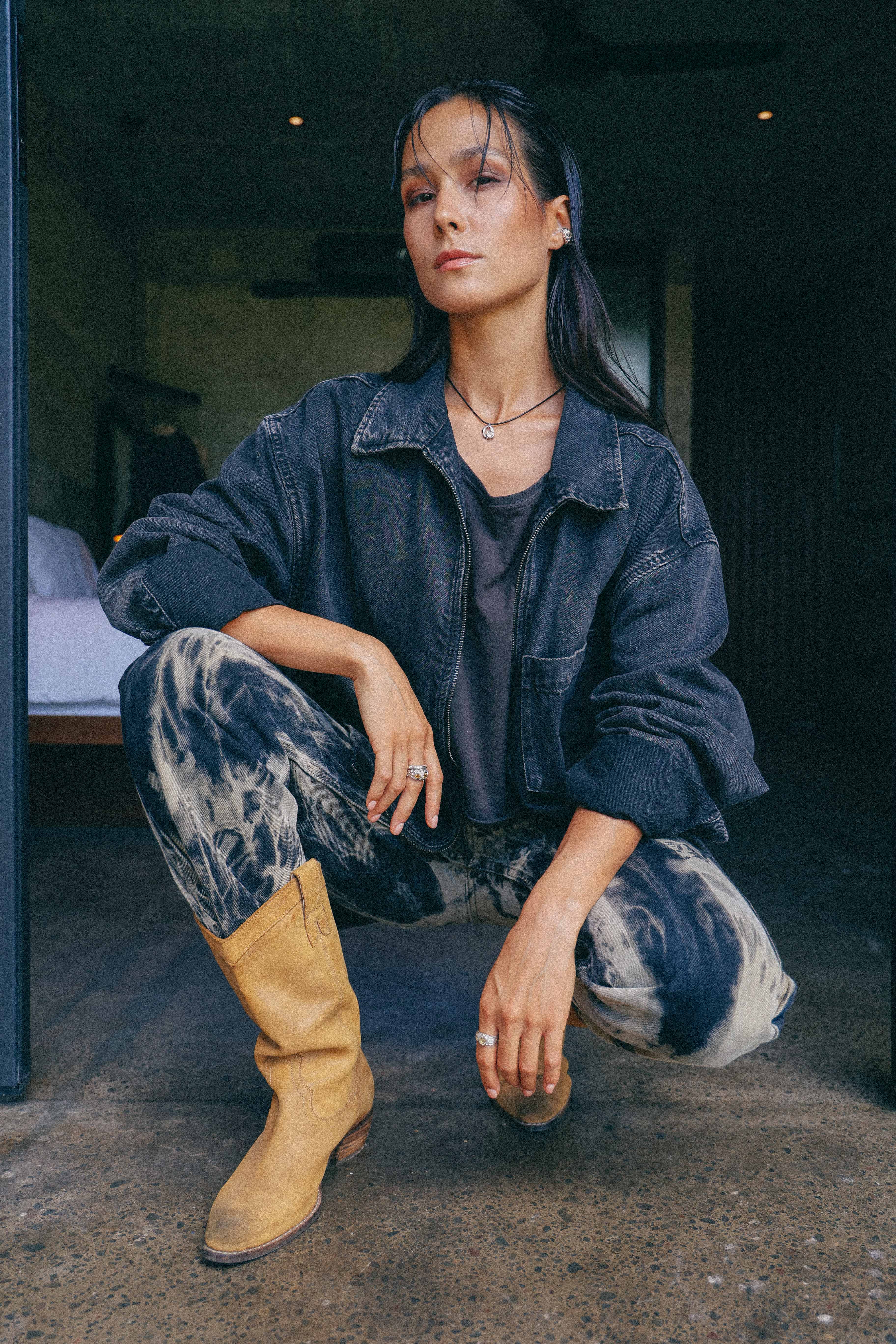 COLLAR SELES DE PLATA Y CITRINO