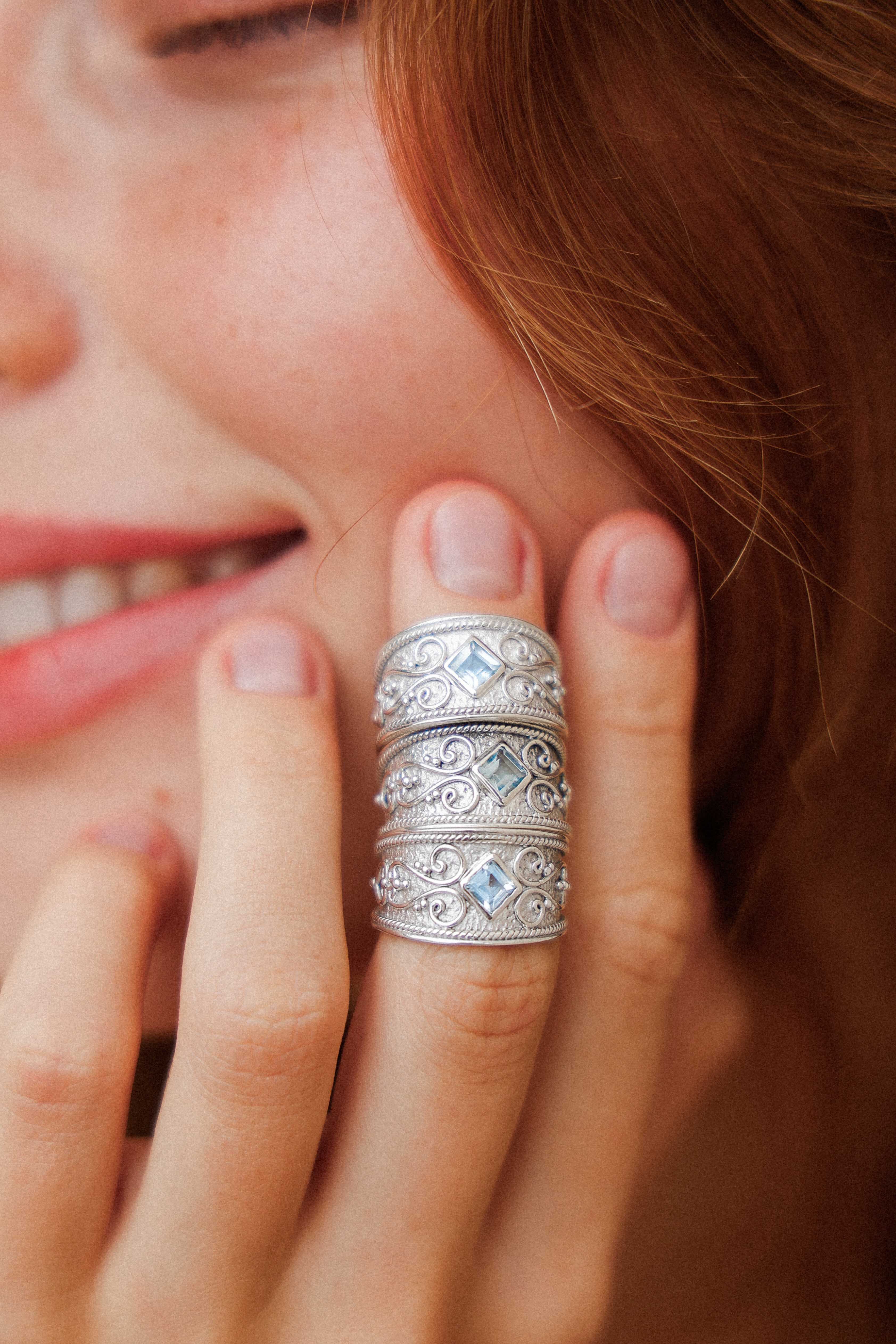 ANILLO CLAR TOPACIO