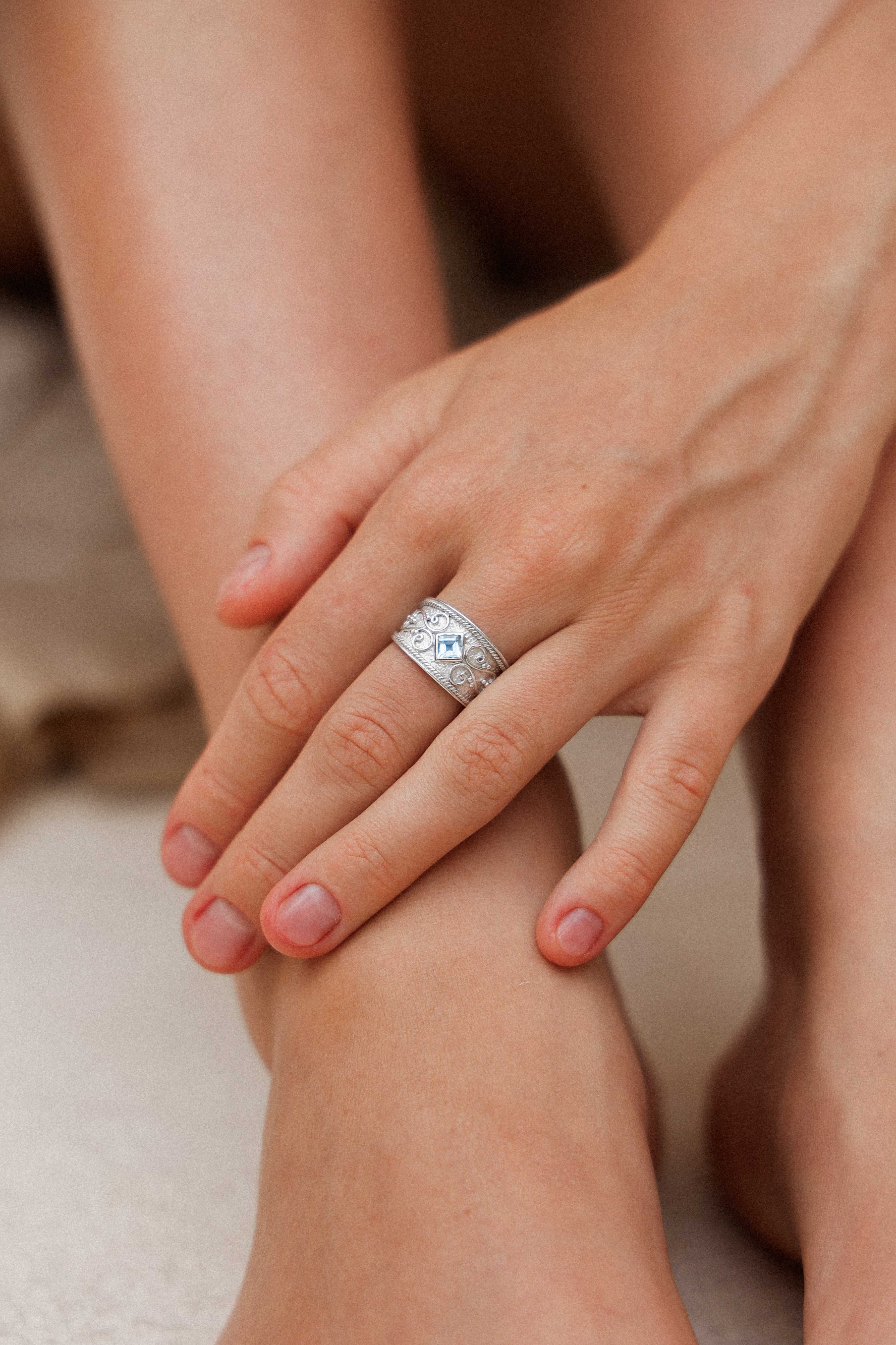 ANILLO CLAR TOPACIO
