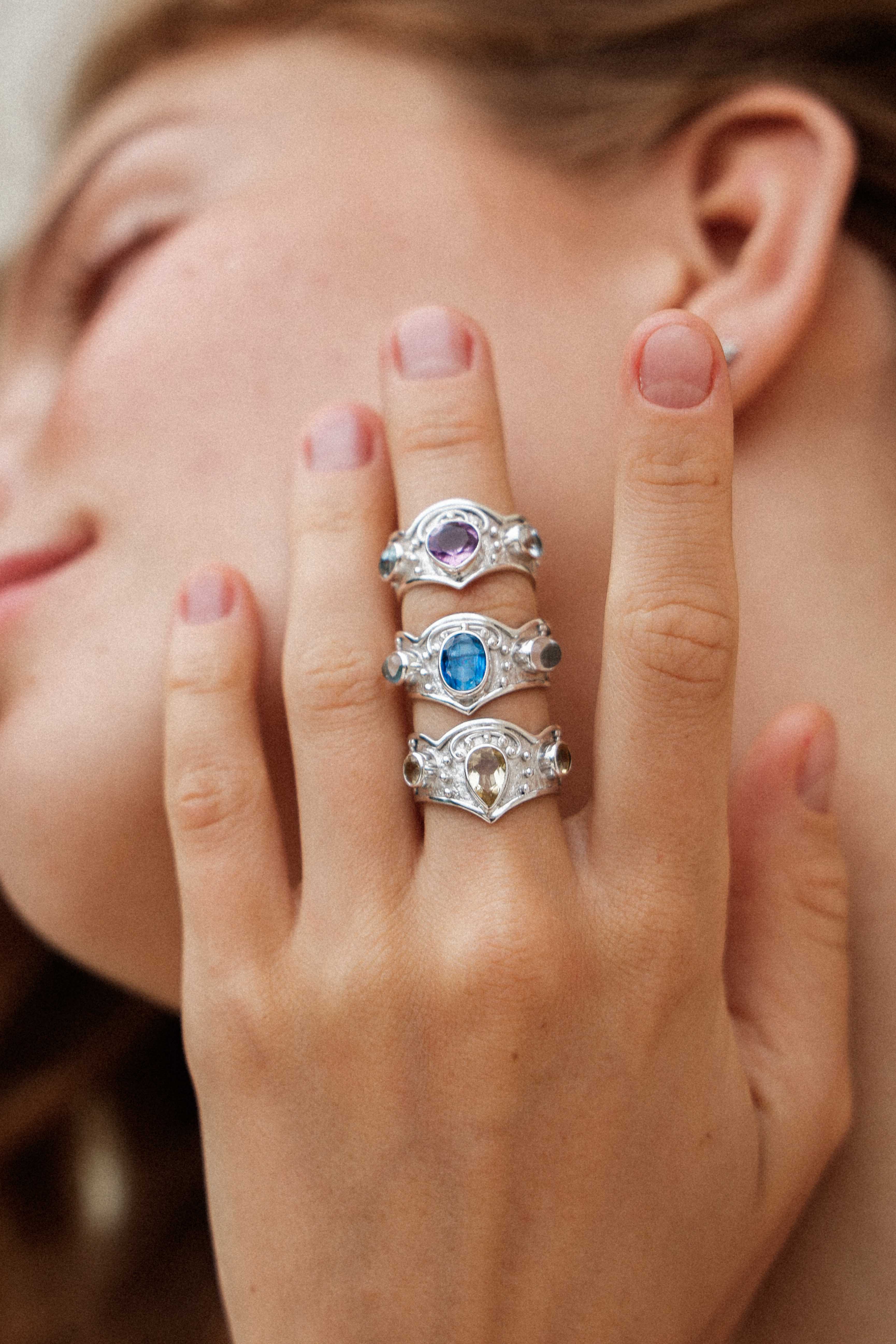 ANILLO BIZÉ CIANITA
