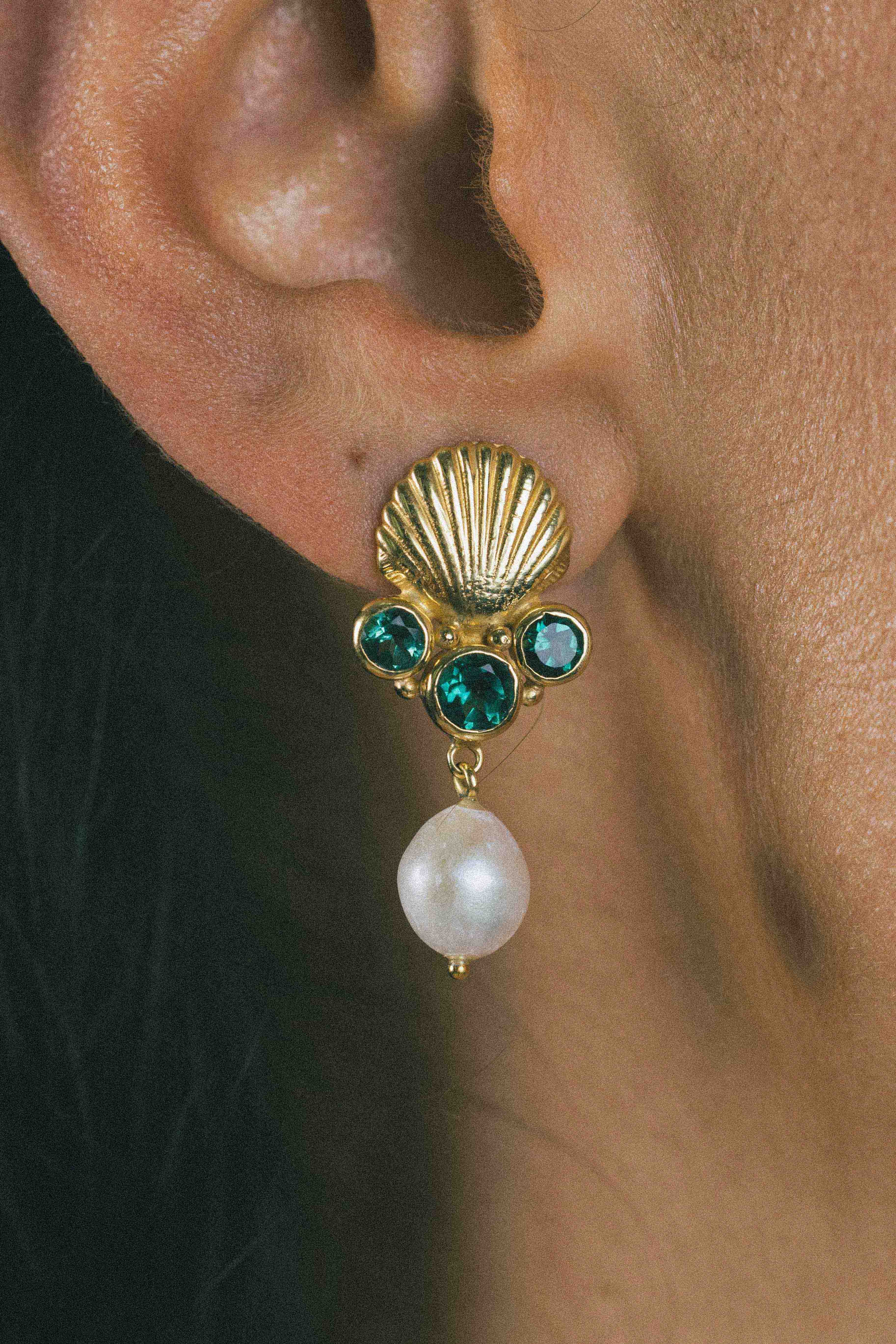 AROS CONMIISANKA GOLD DE CUARZO VERDE