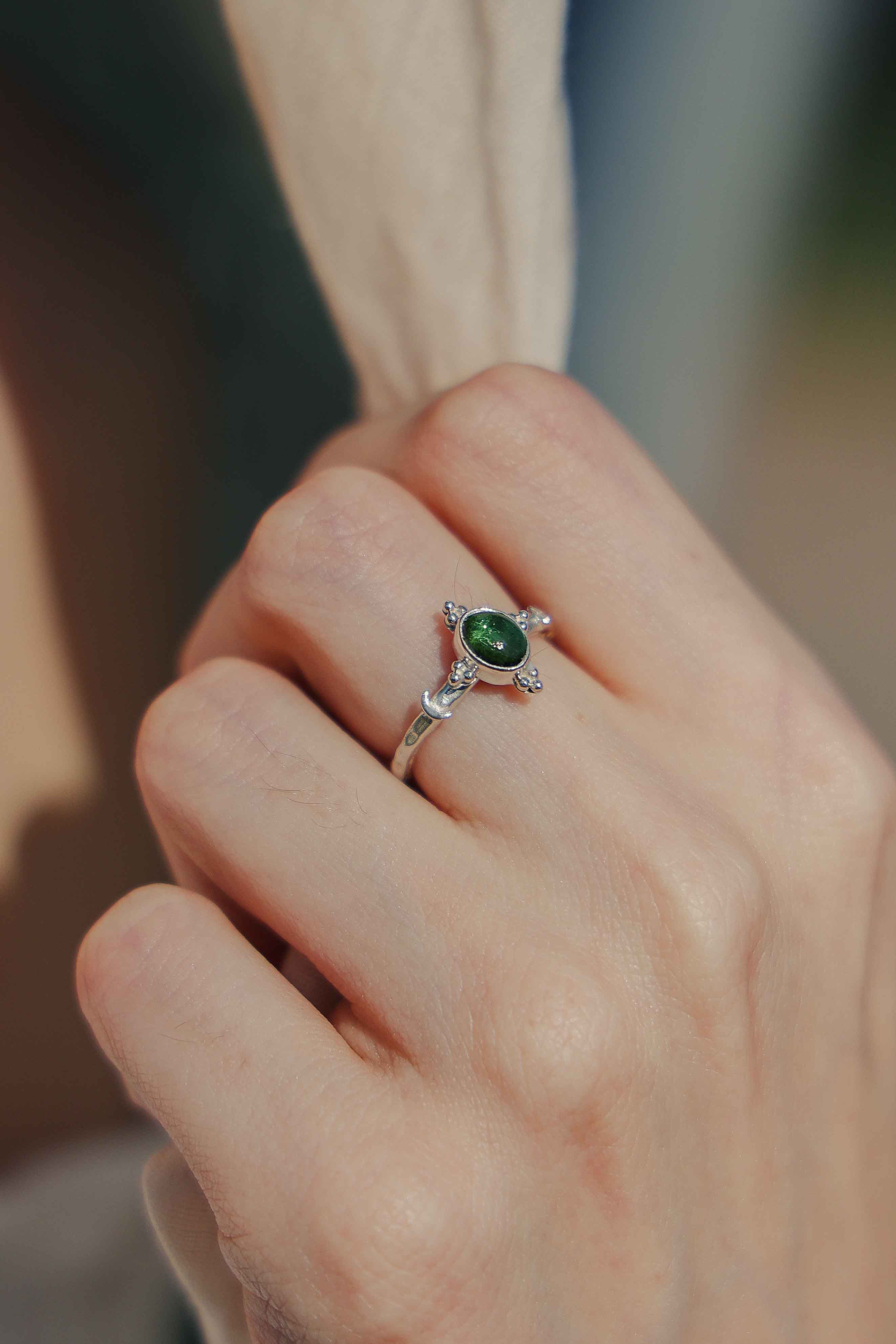 ANILLO ALTAIR VERDE