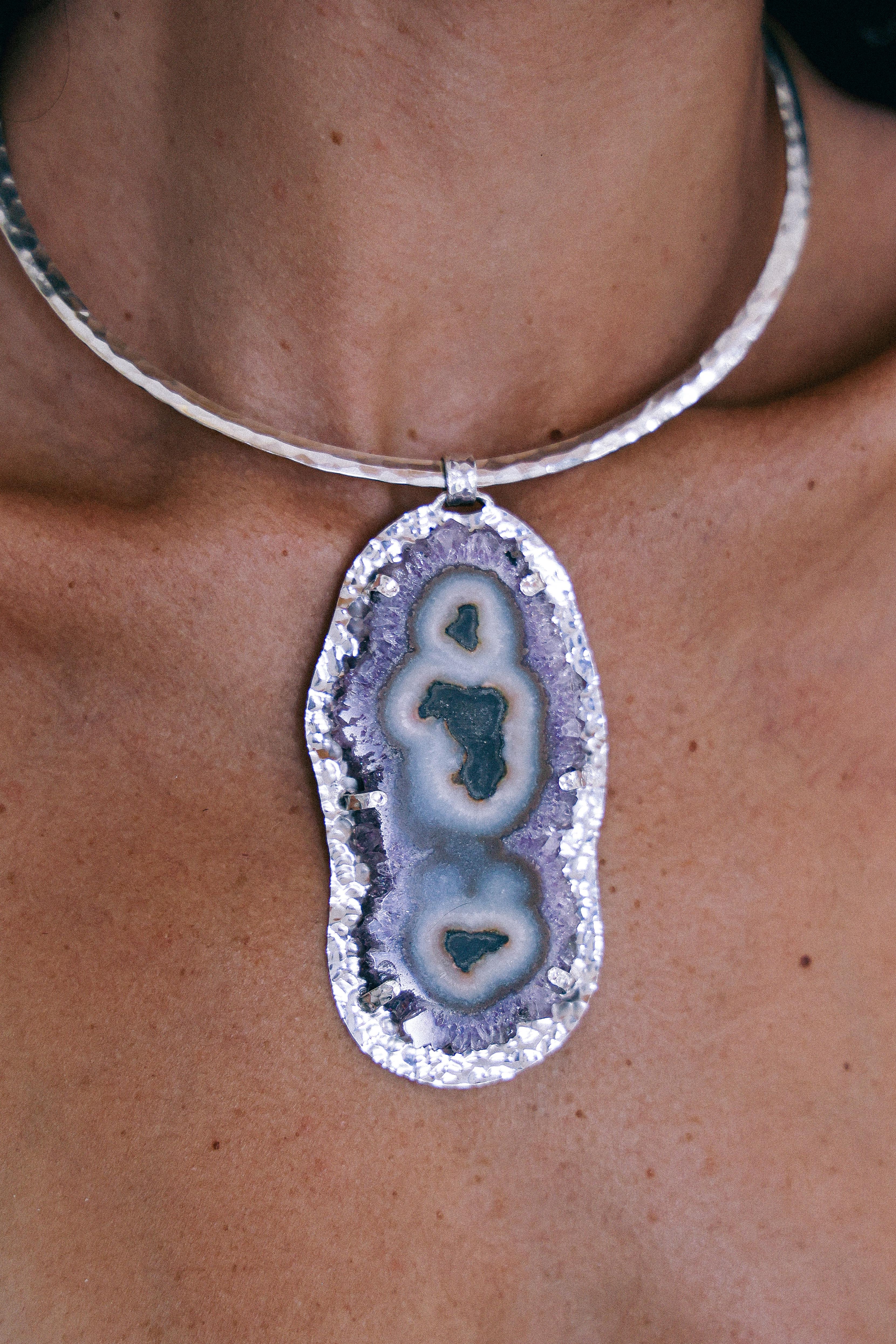 COLLAR DRUSA 05 DE PLATA