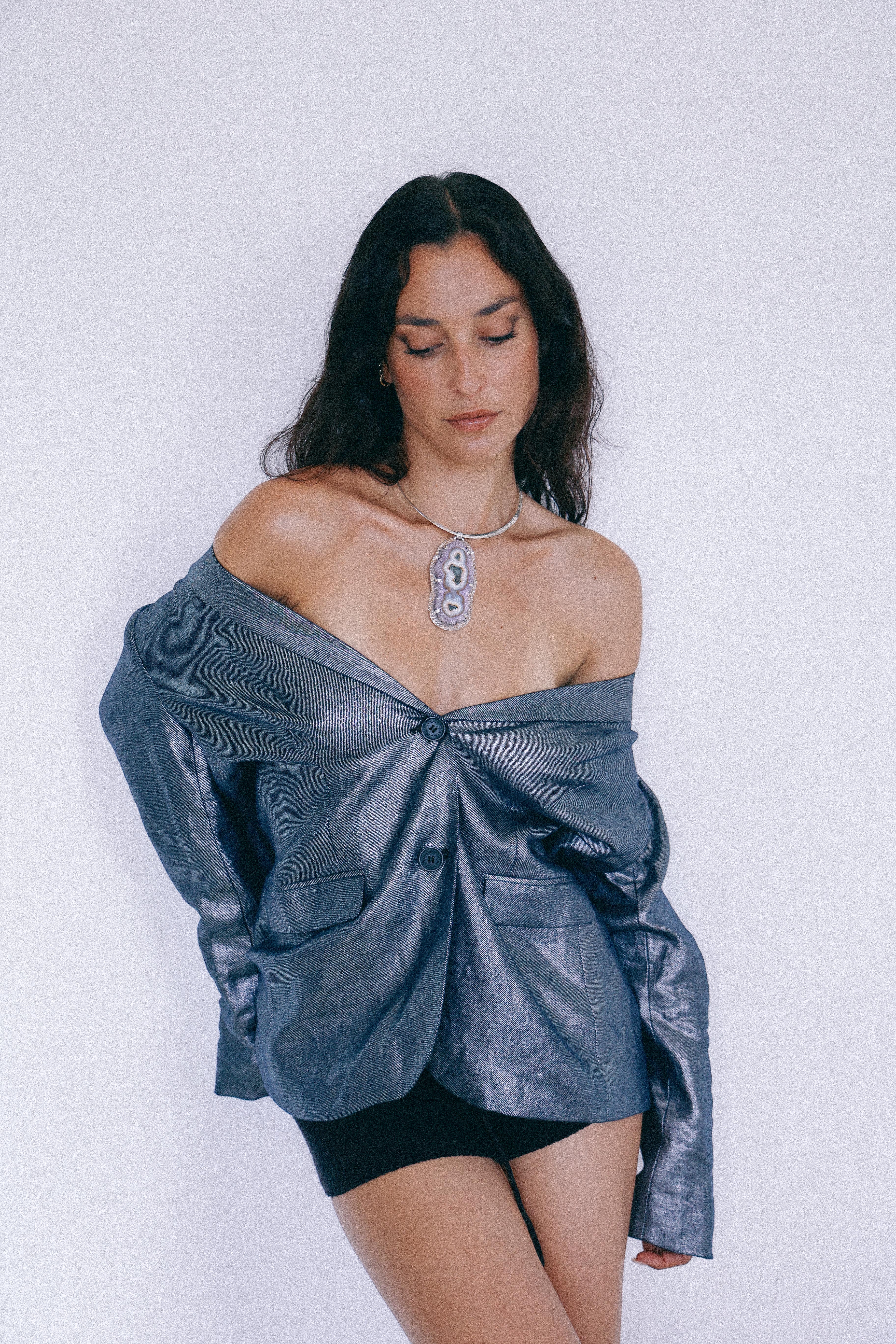 COLLAR DRUSA 05 DE PLATA