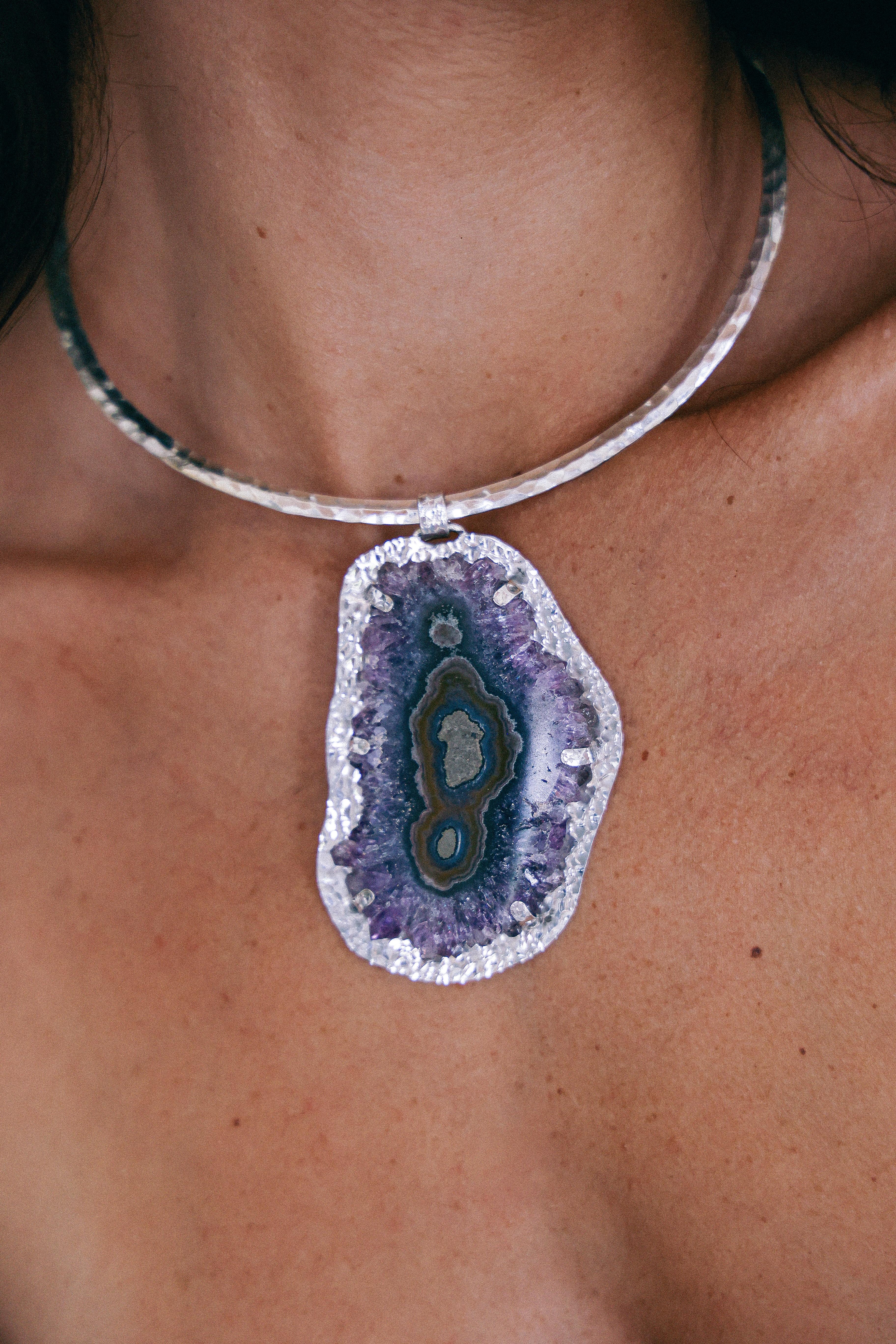 COLLAR DRUSA 06 DE PLATA