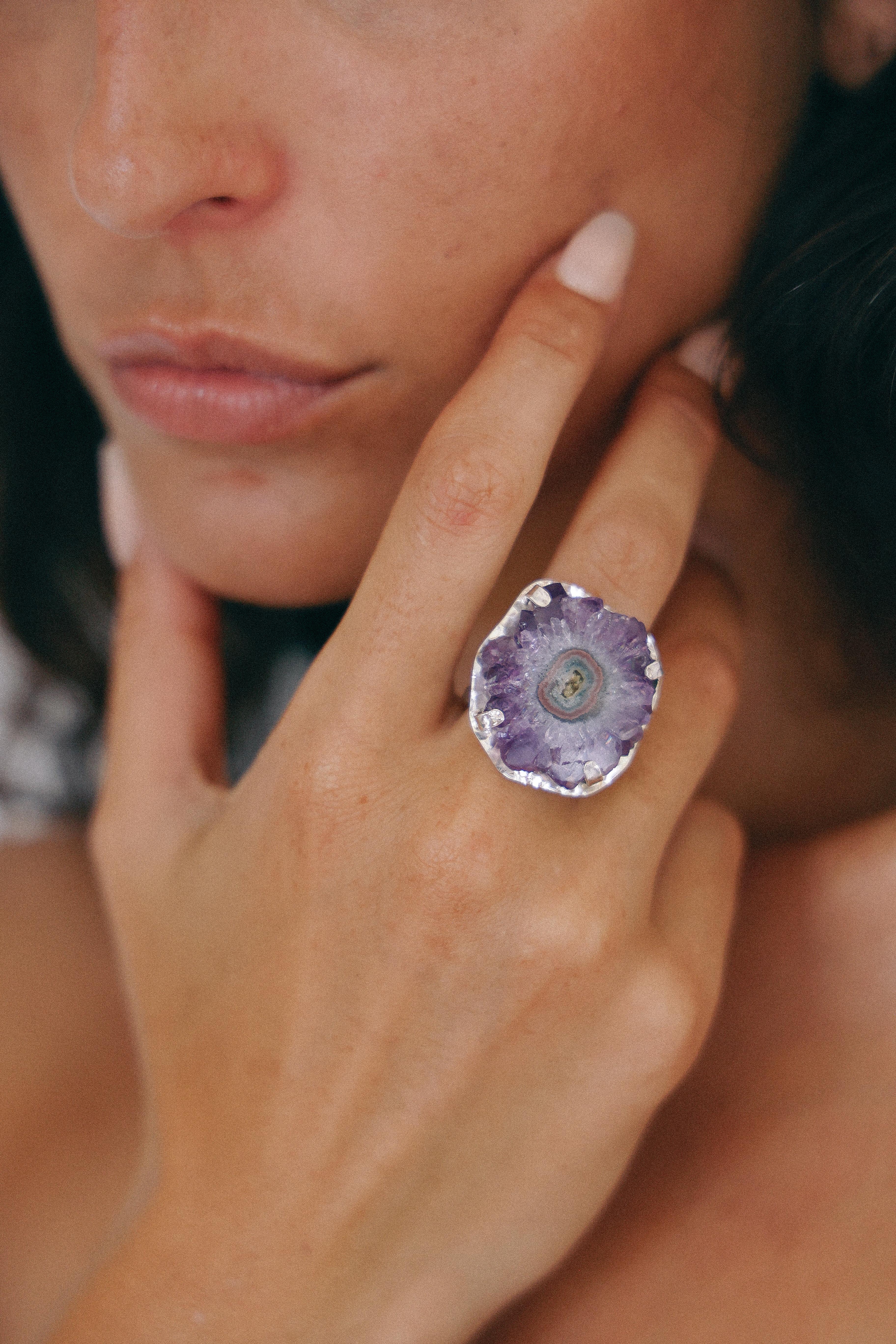 ANILLO DRUSA 01 DE PLATA