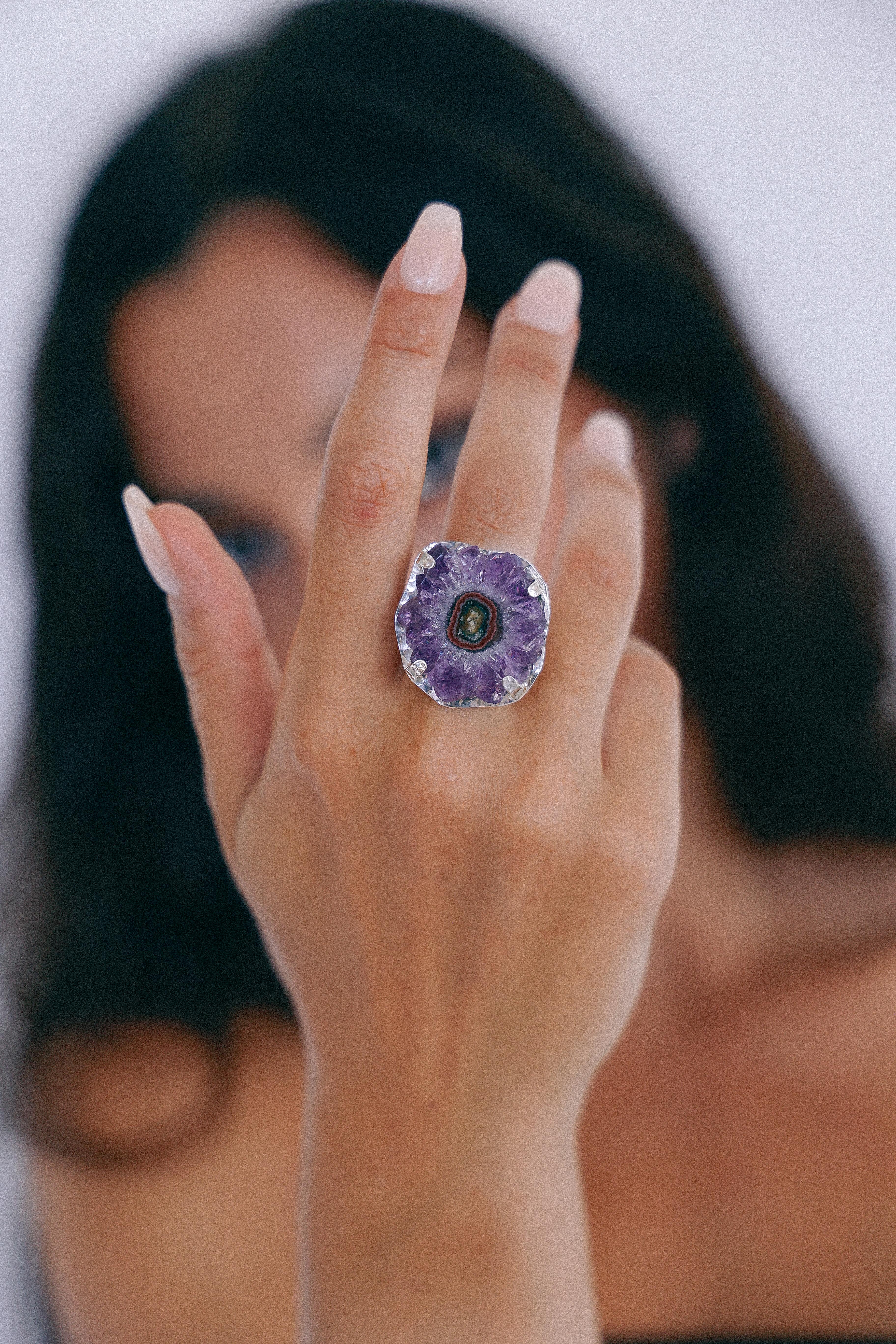ANILLO DRUSA 01 DE PLATA