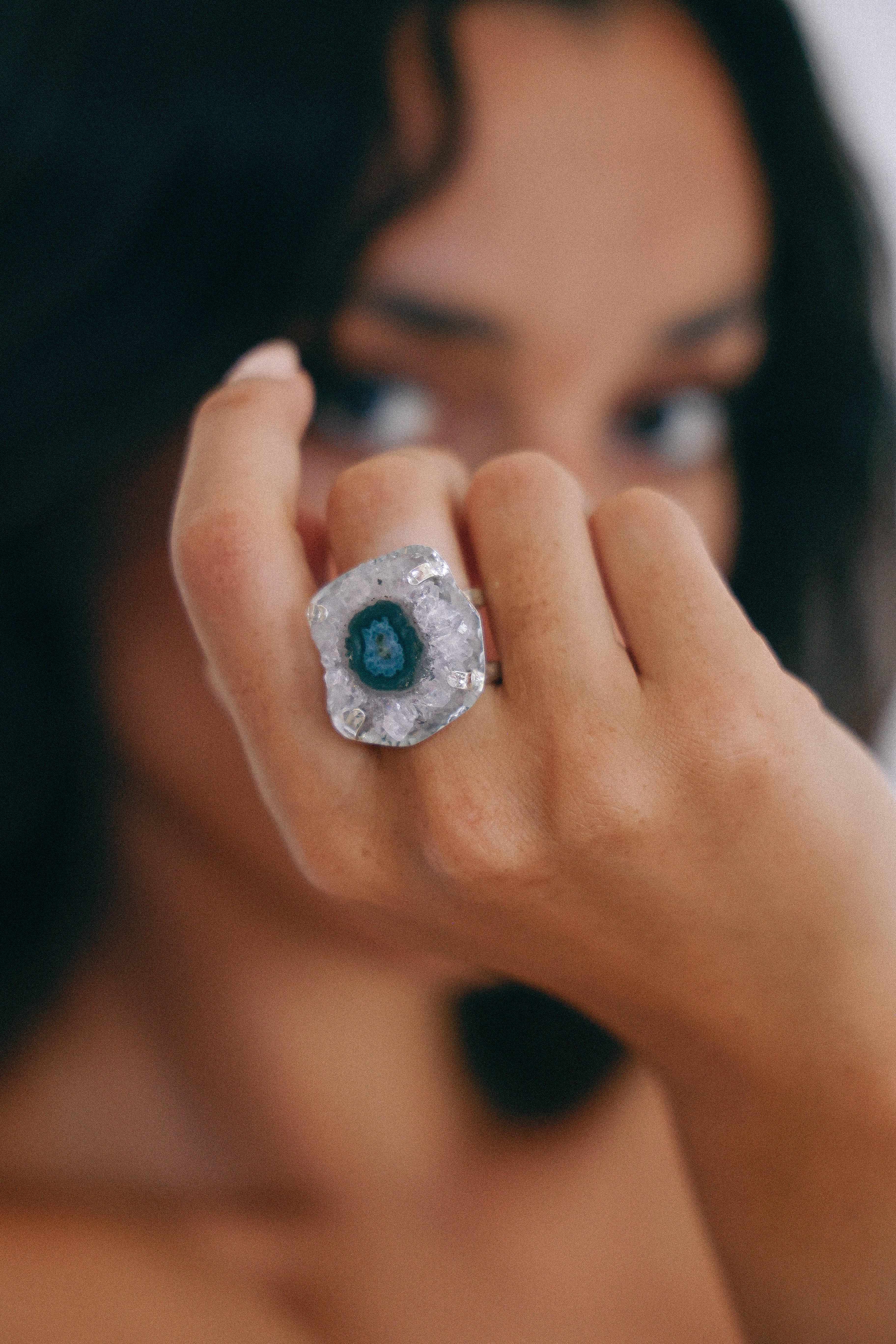 ANILLO DRUSA 03 DE PLATA