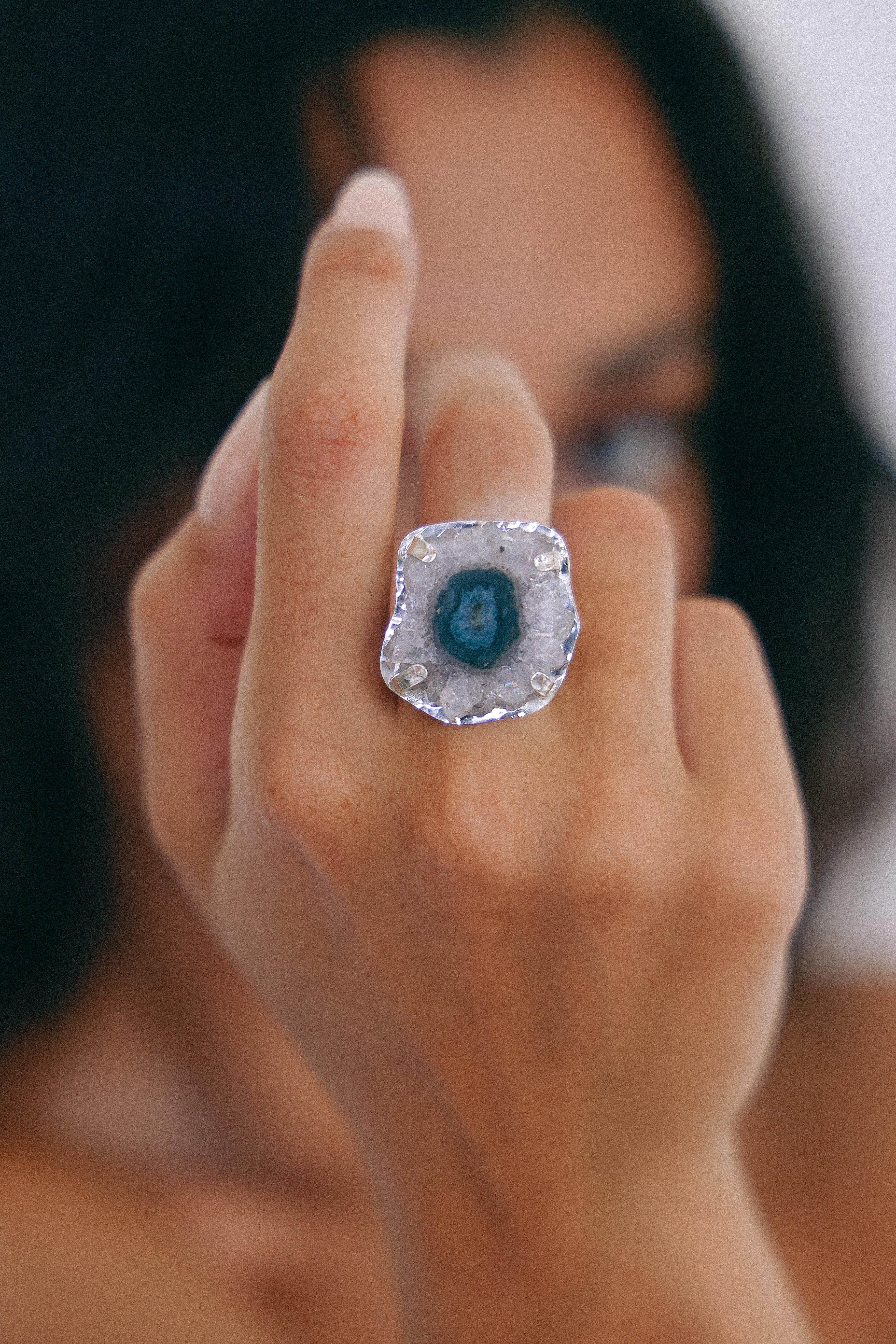 ANILLO DRUSA 03 DE PLATA