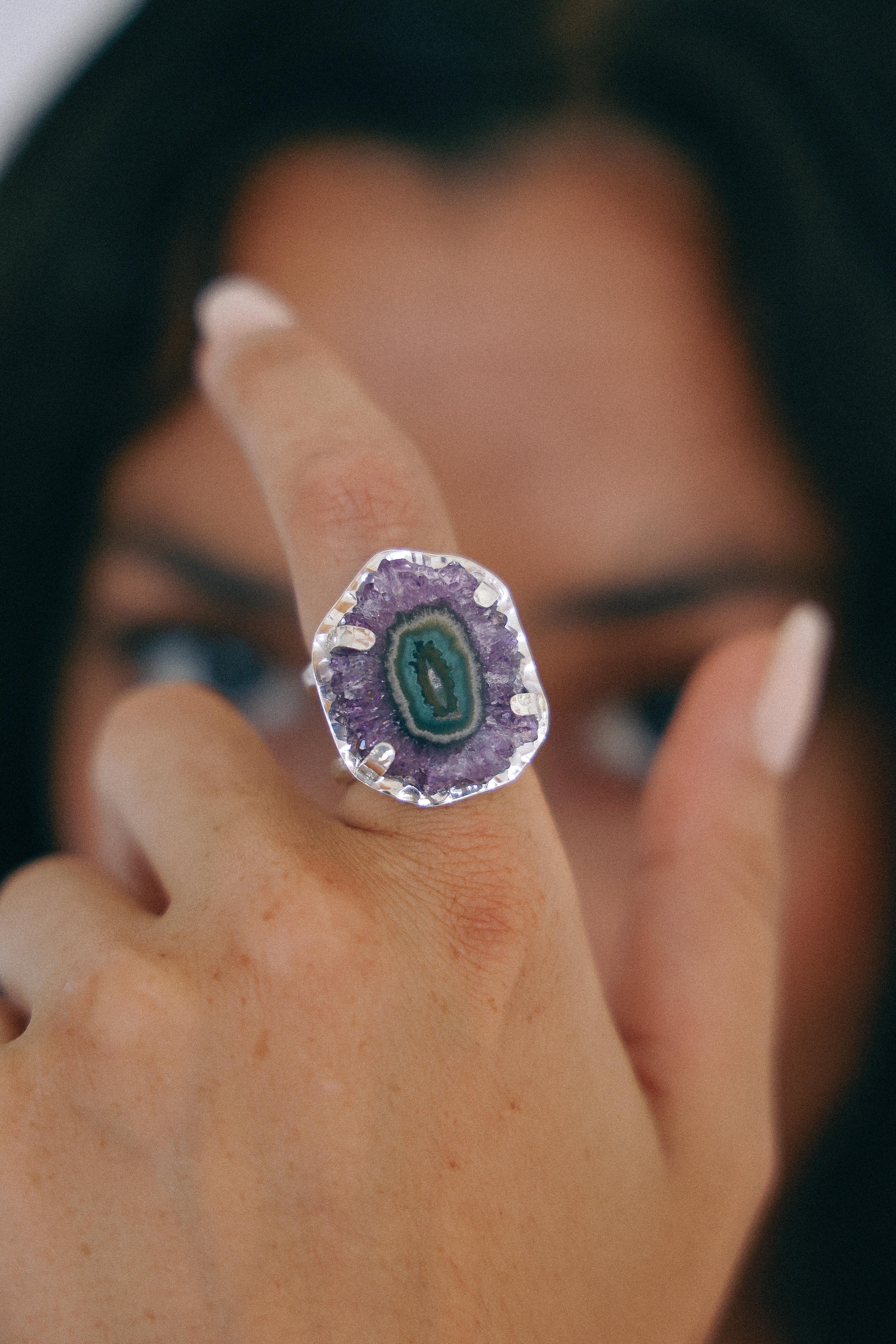 ANILLO DRUSA 04 DE PLATA