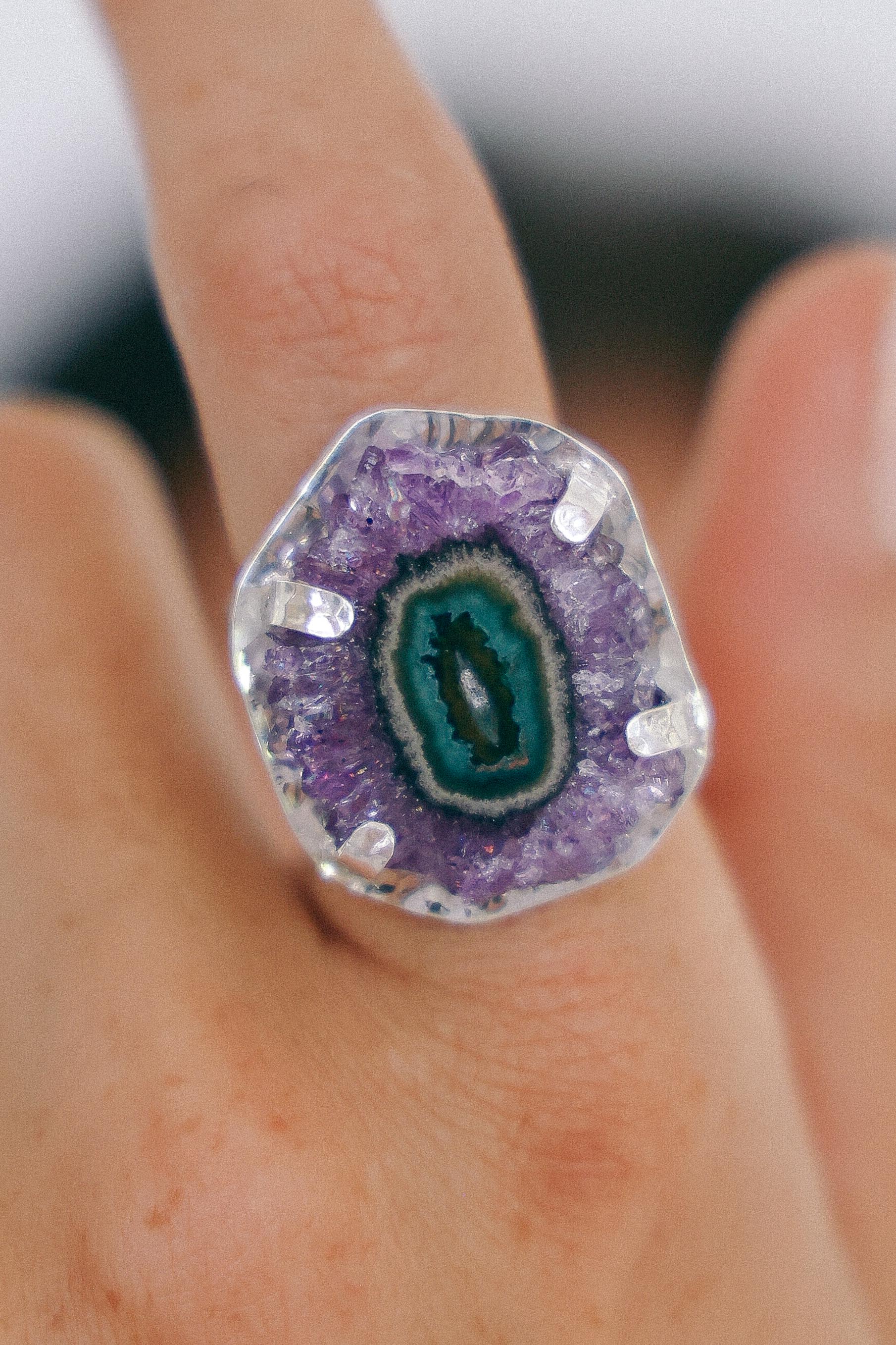 ANILLO DRUSA 04 DE PLATA