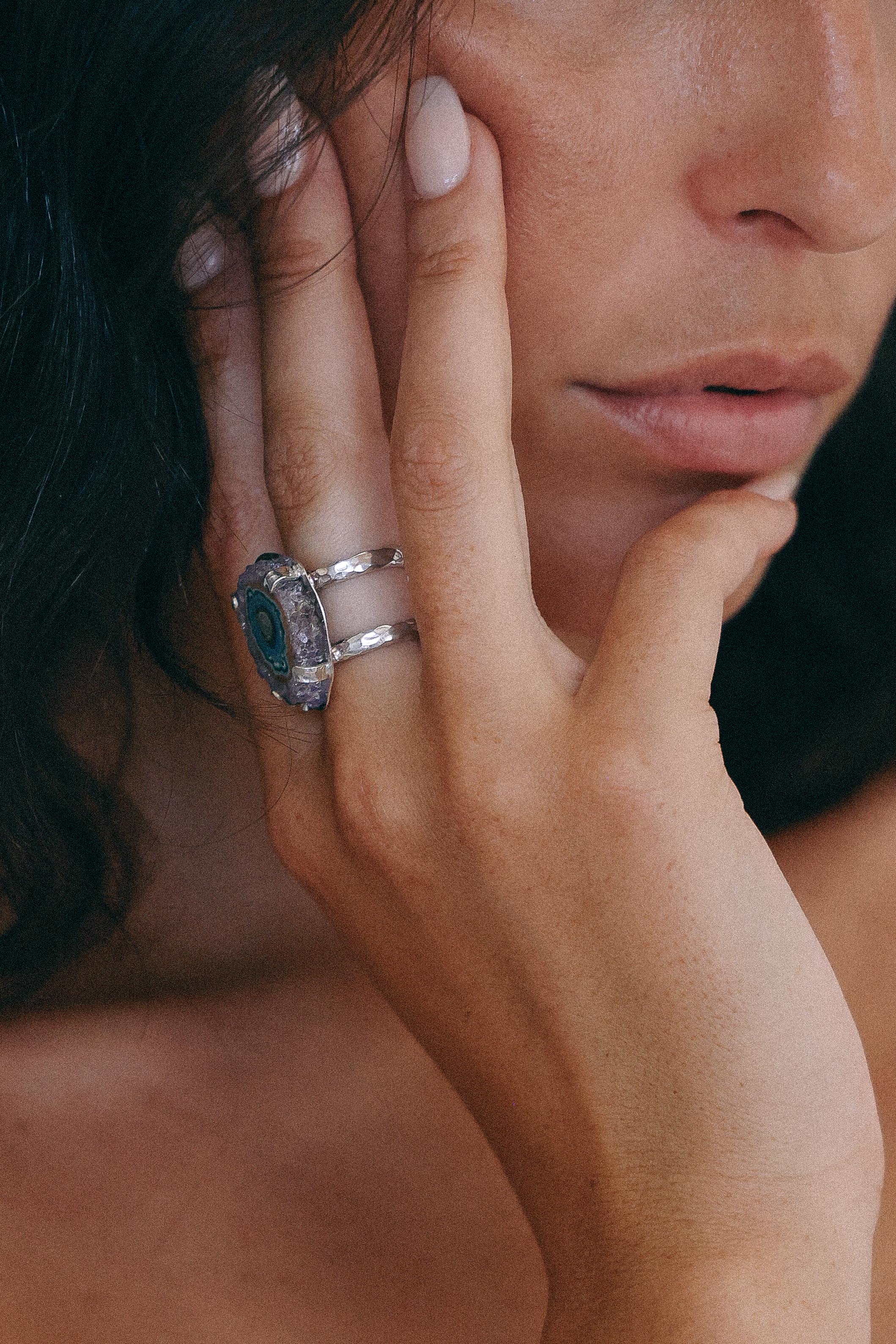 ANILLO DRUSA 05 DE PLATA