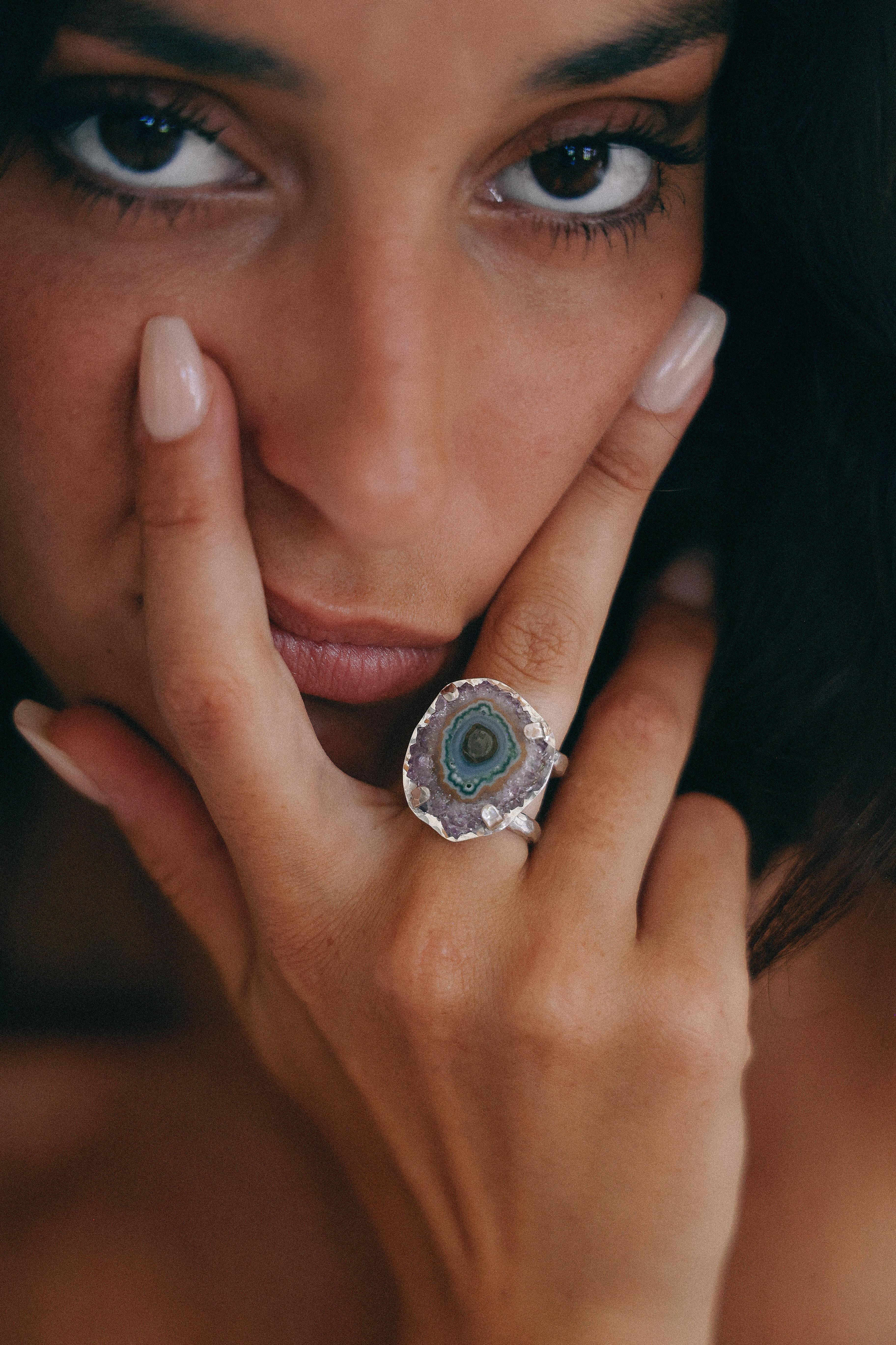 ANILLO DRUSA 05 DE PLATA