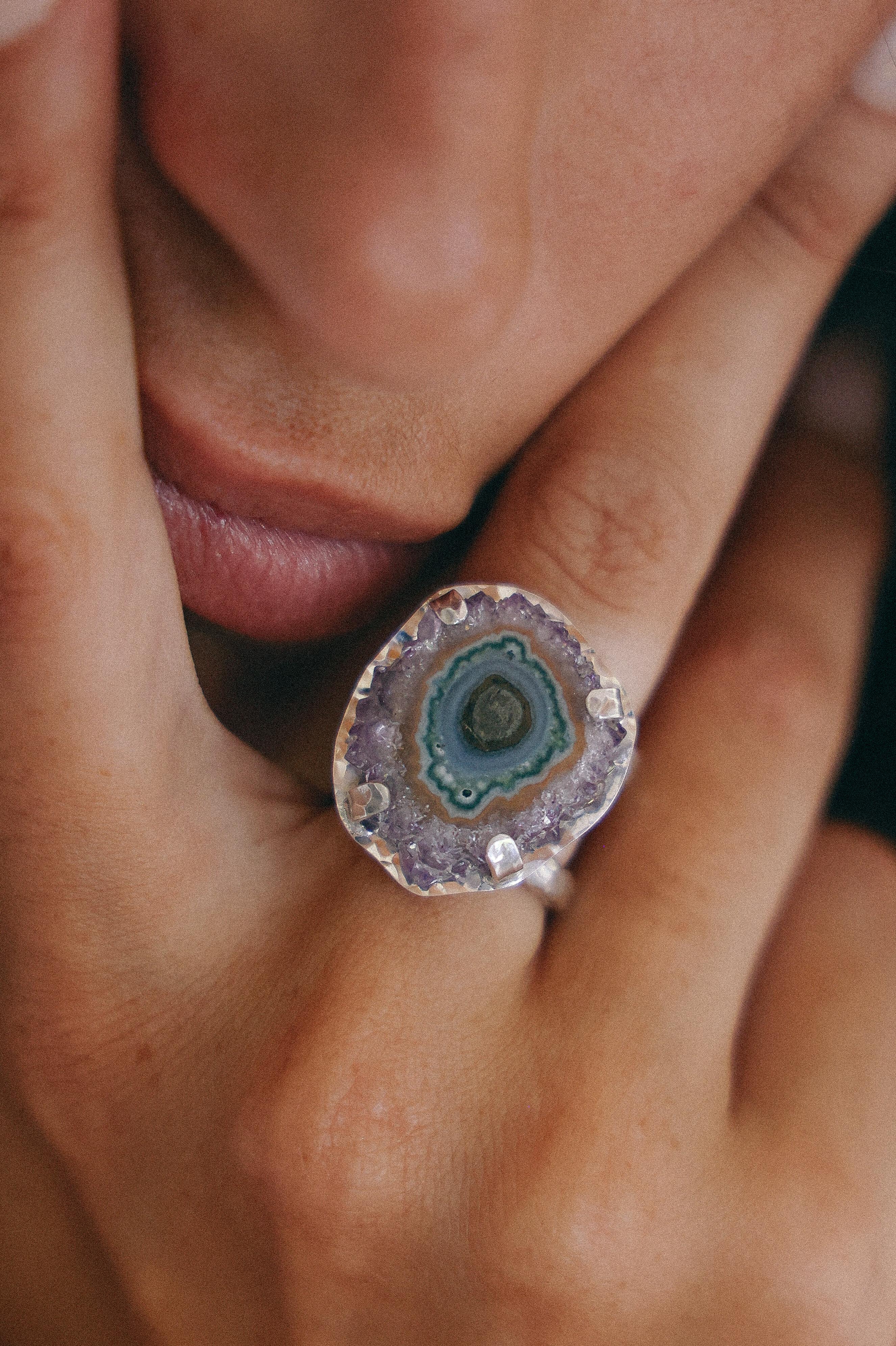 ANILLO DRUSA 05 DE PLATA