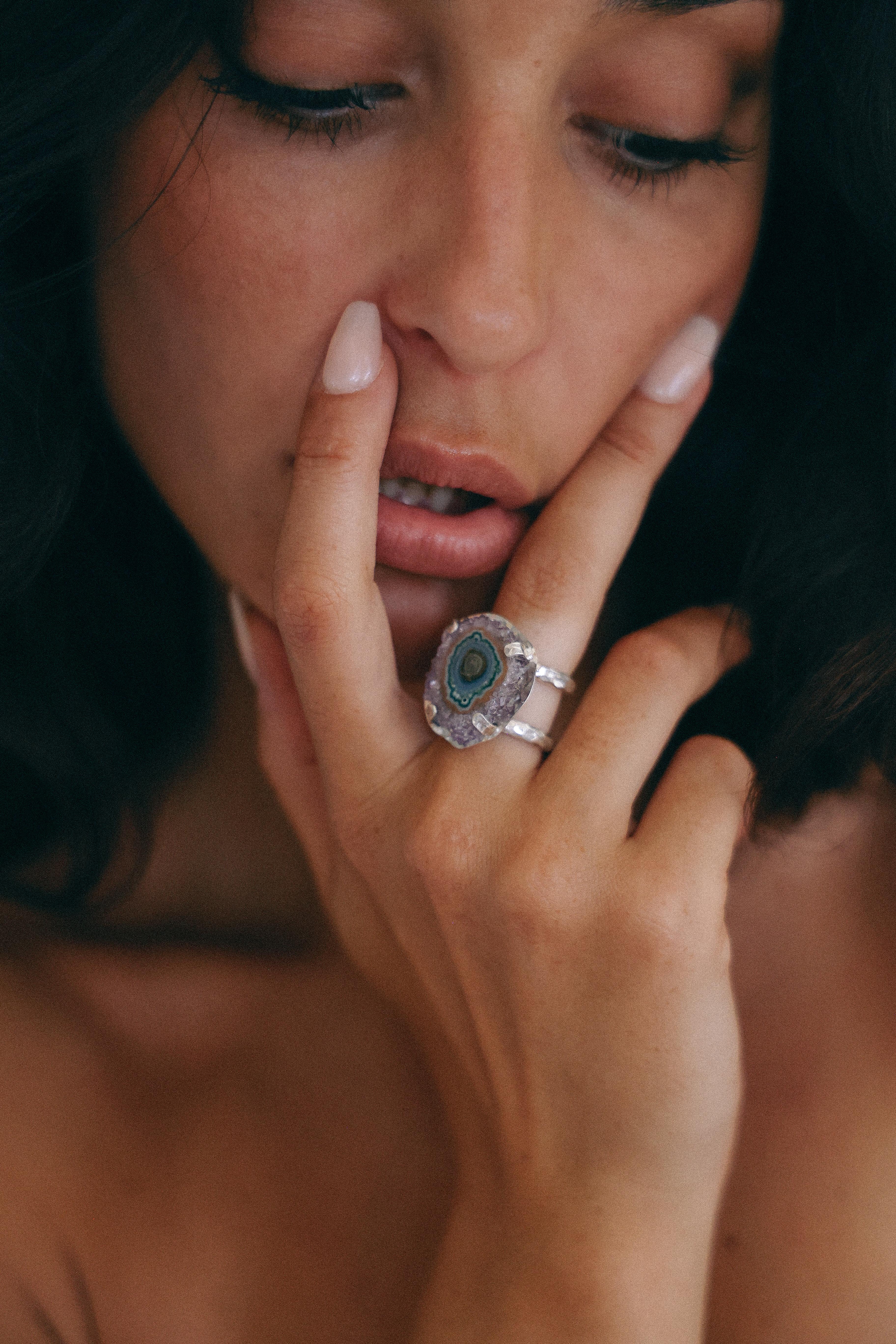 ANILLO DRUSA 05 DE PLATA