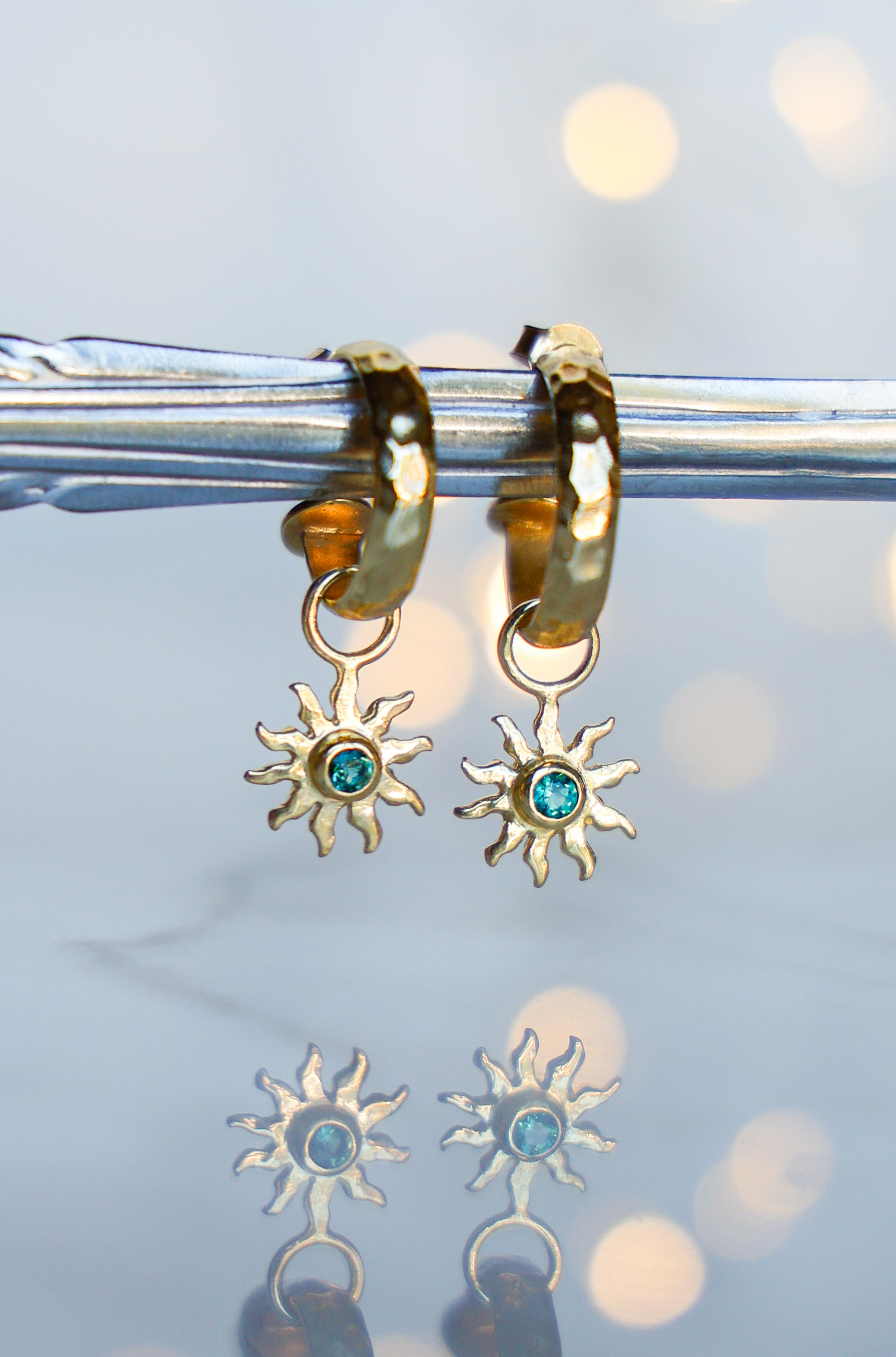 AROS AUREA GOLD Y CUARZO VERDE