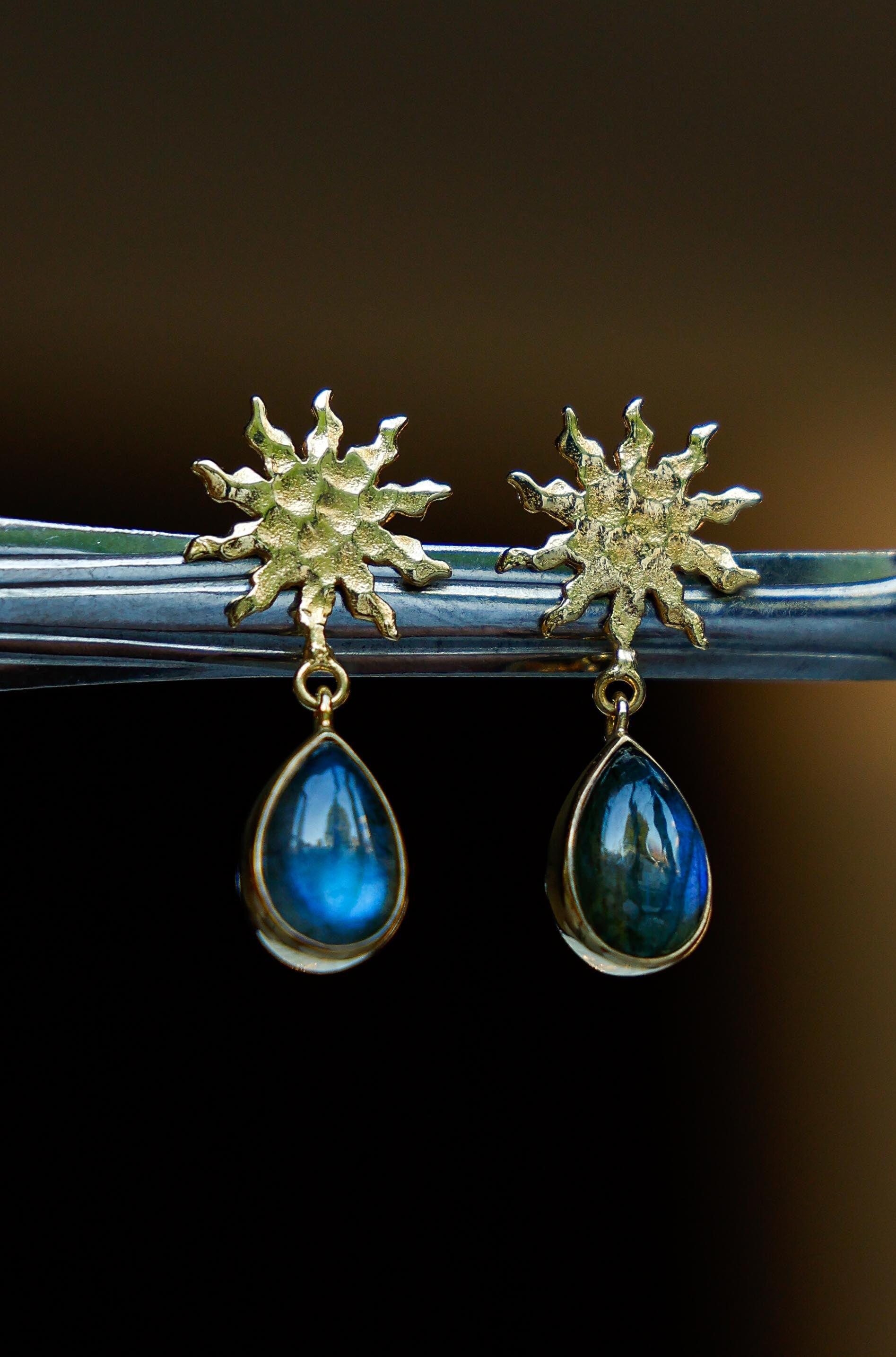 AROS SOLEA GOLD Y LABRADORITA