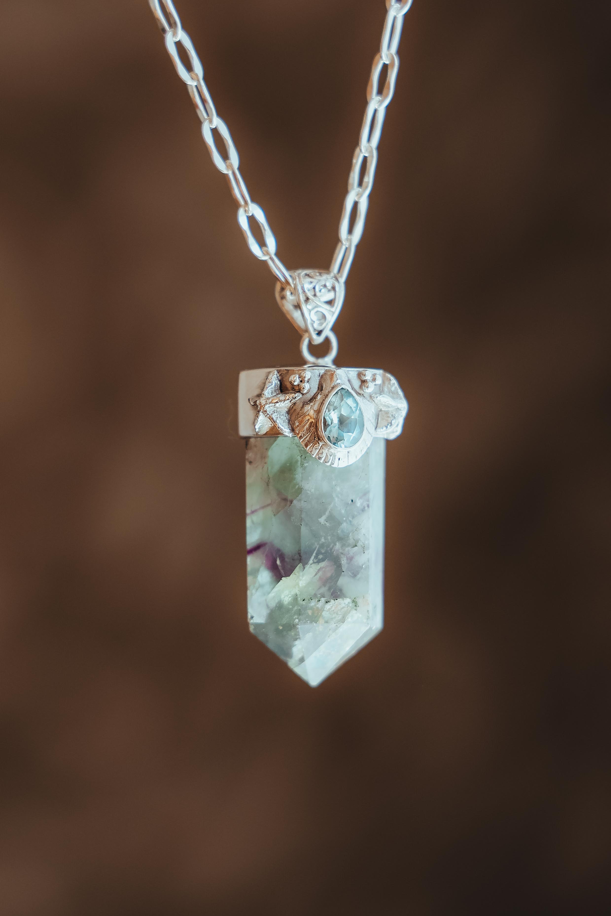 COLLAR TALISMAN FLUORITA 4