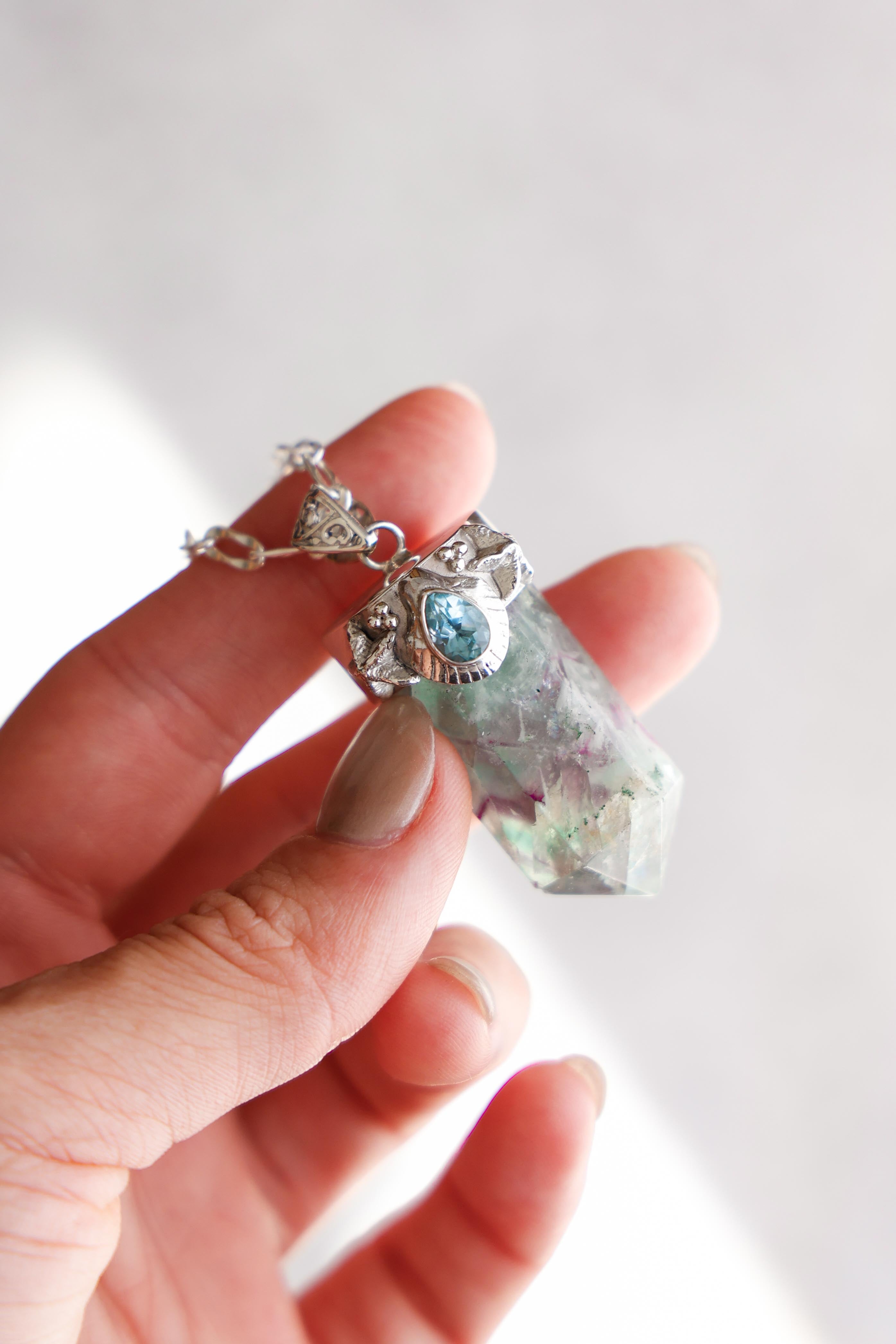 COLLAR TALISMAN FLUORITA 4