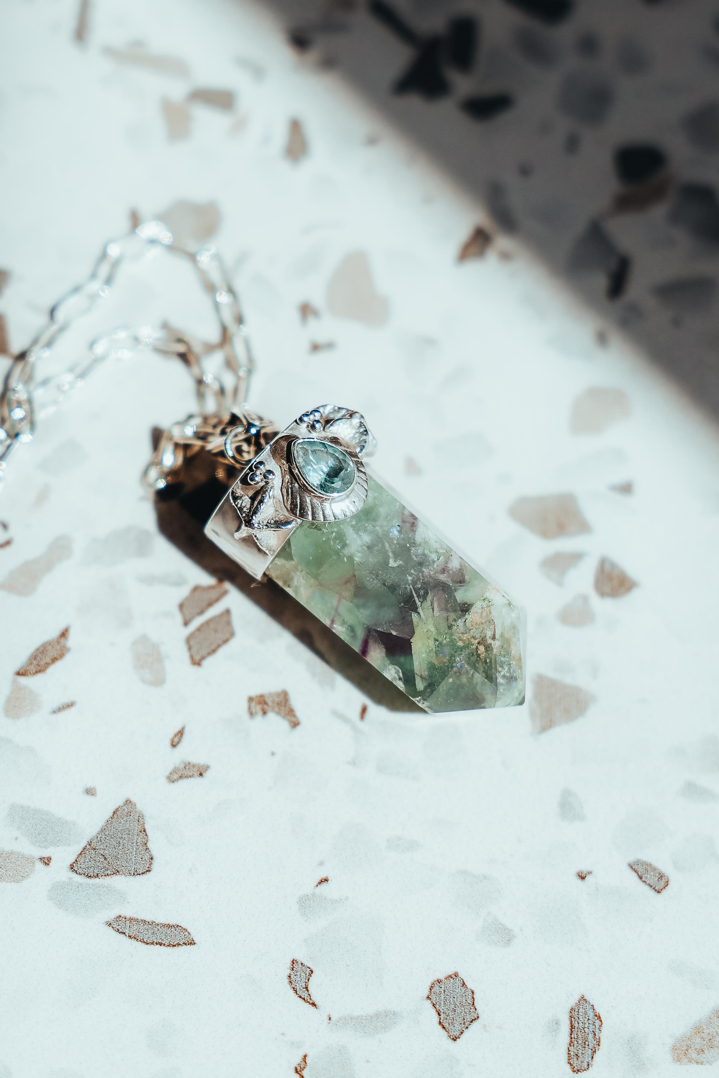 COLLAR TALISMAN FLUORITA 4
