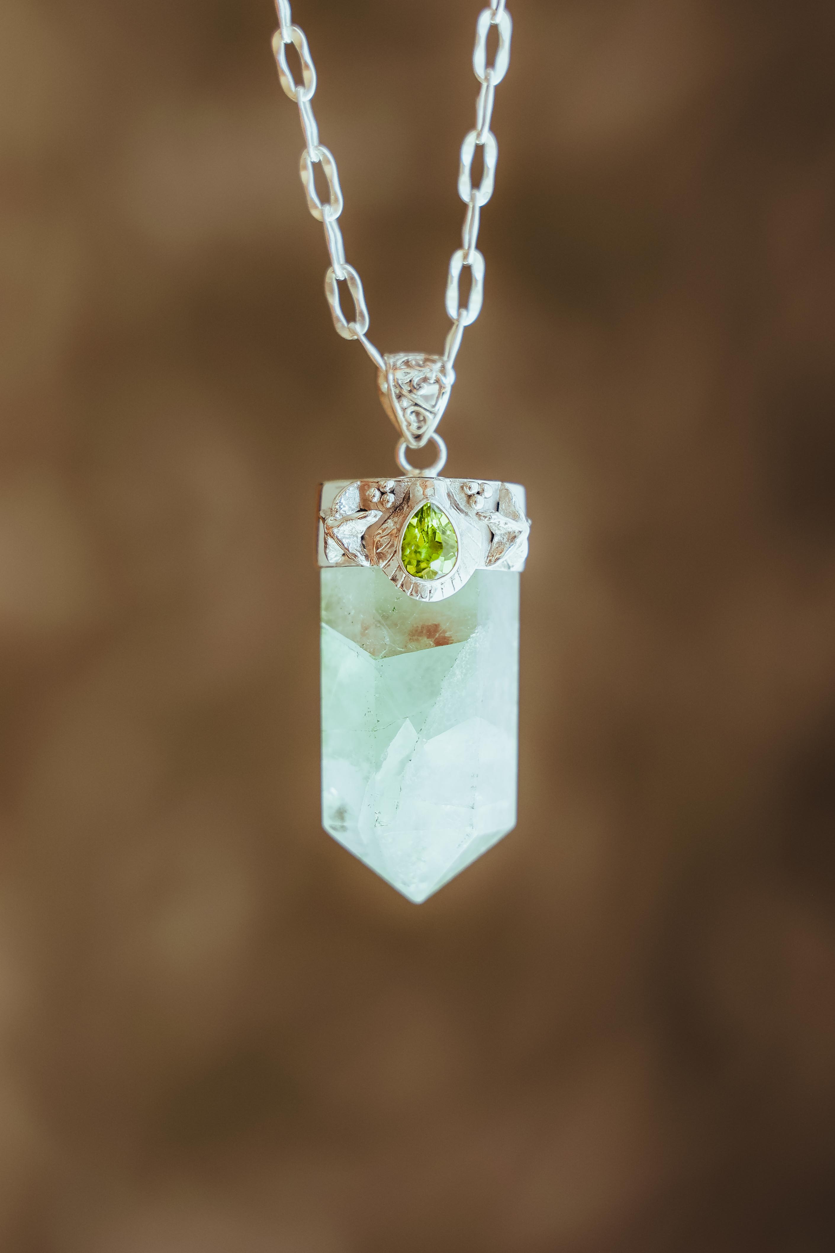 COLLAR TALISMAN FLUORITA 16