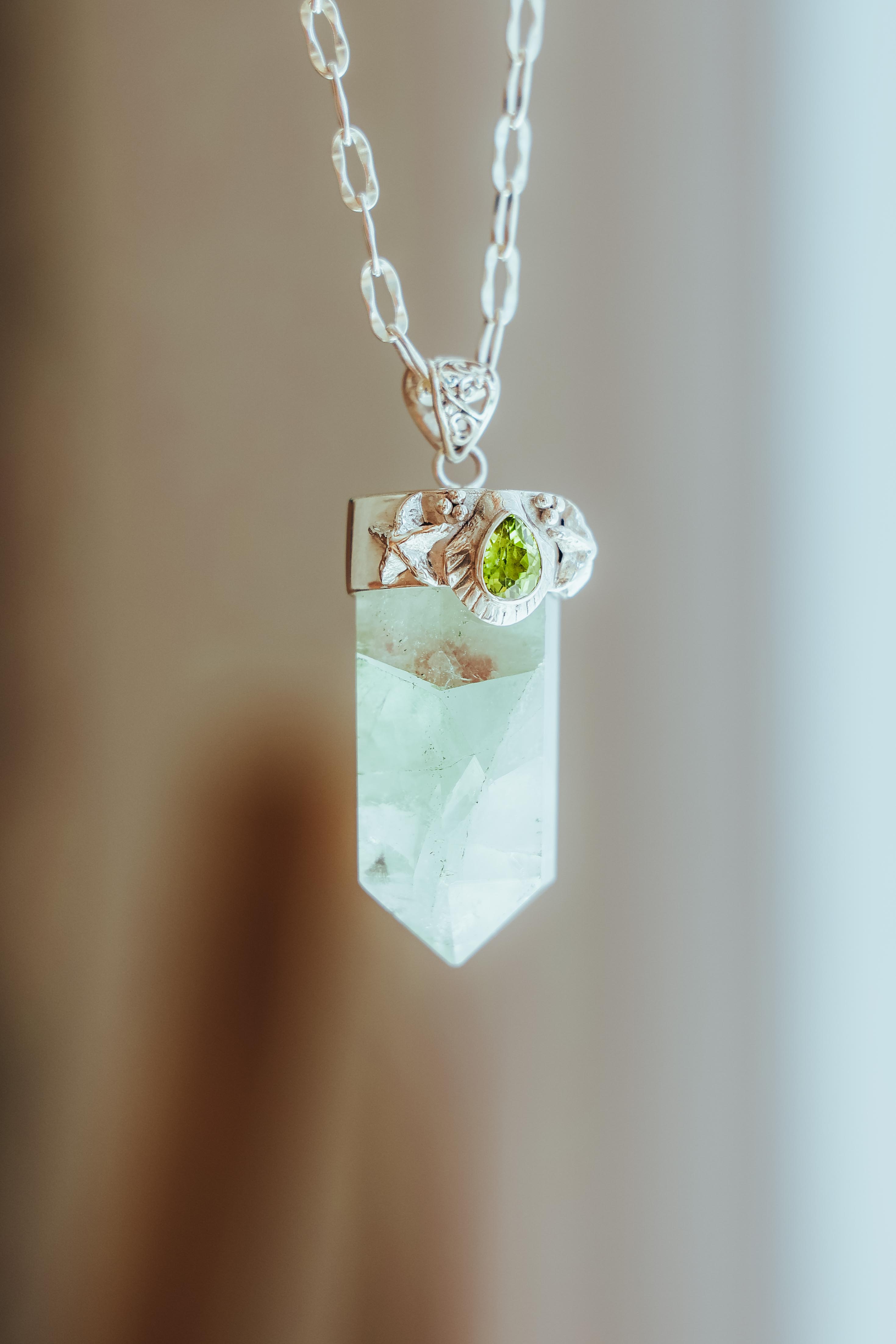 COLLAR TALISMAN FLUORITA 16