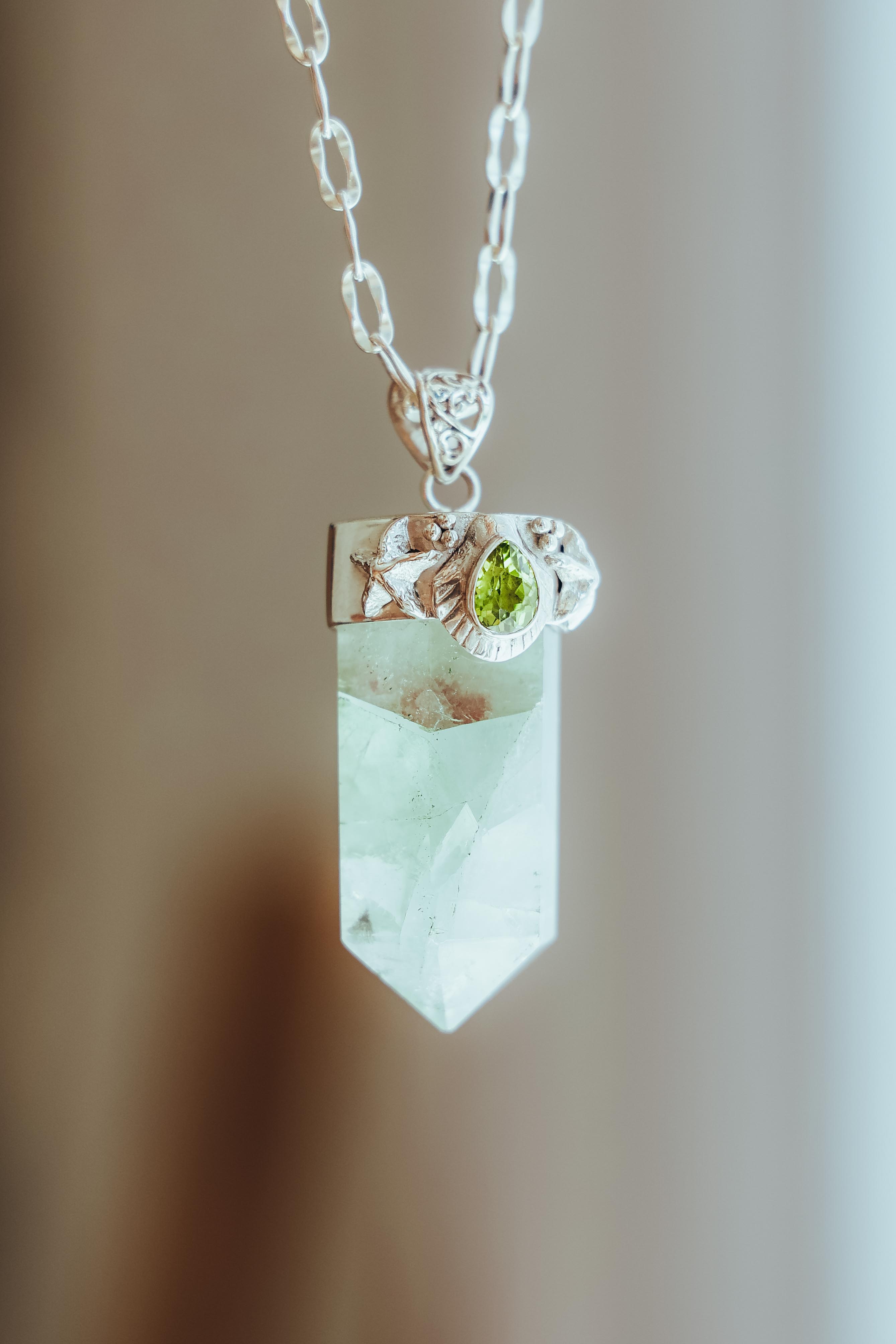 COLLAR TALISMAN FLUORITA 16