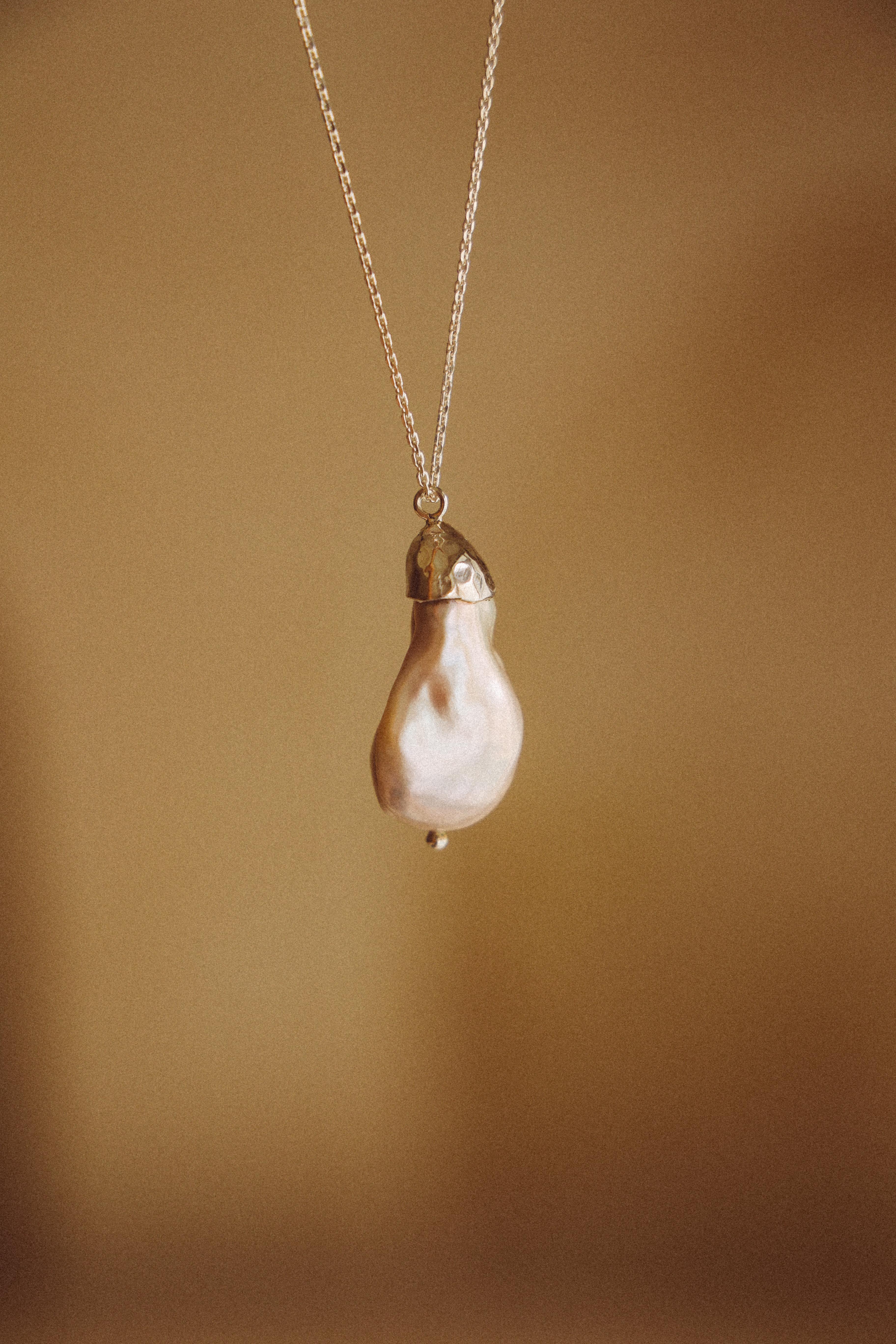 COLLAR MADRE PERLA DE PLATA