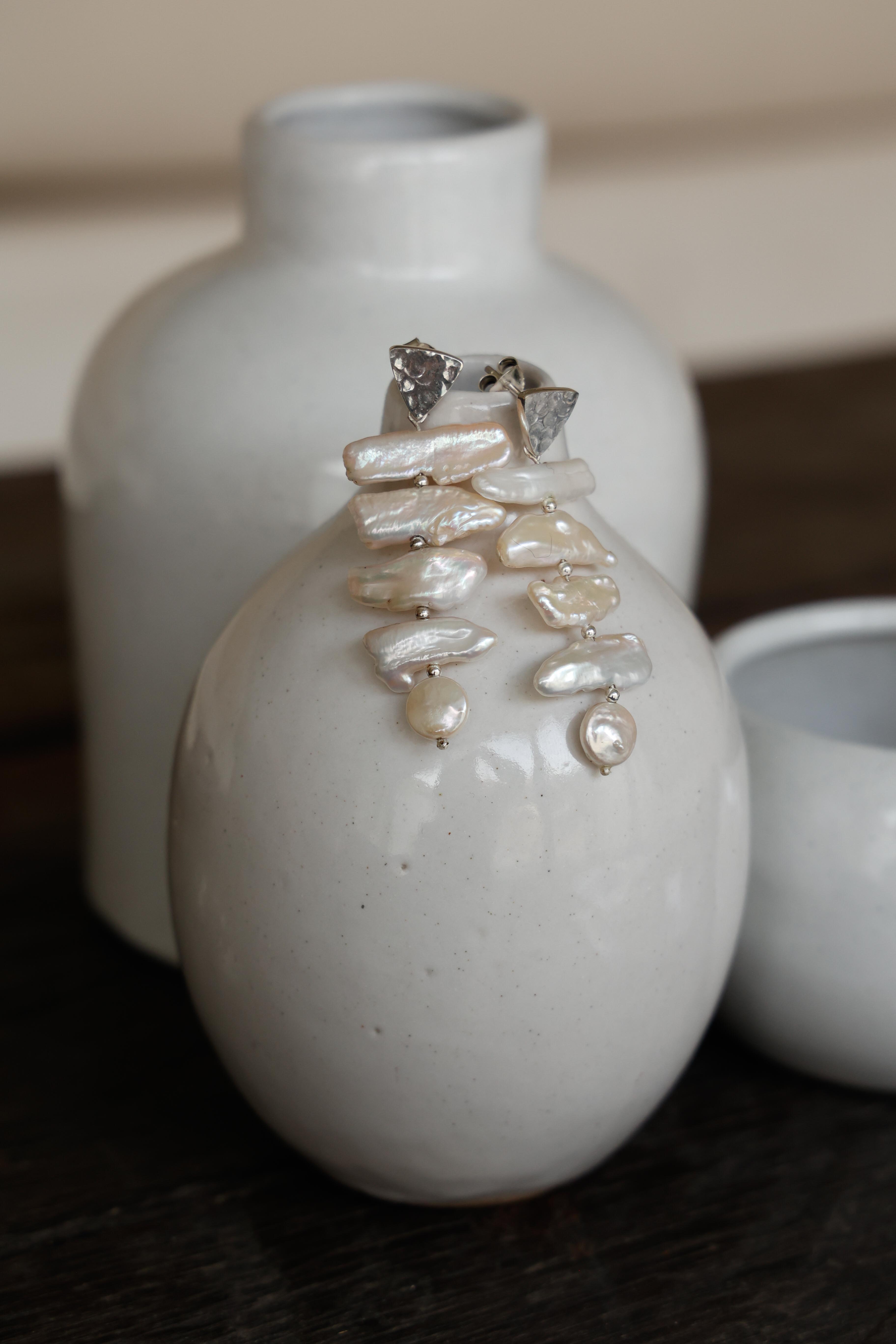 AROS HERENCIA DE PLATA Y PERLAS