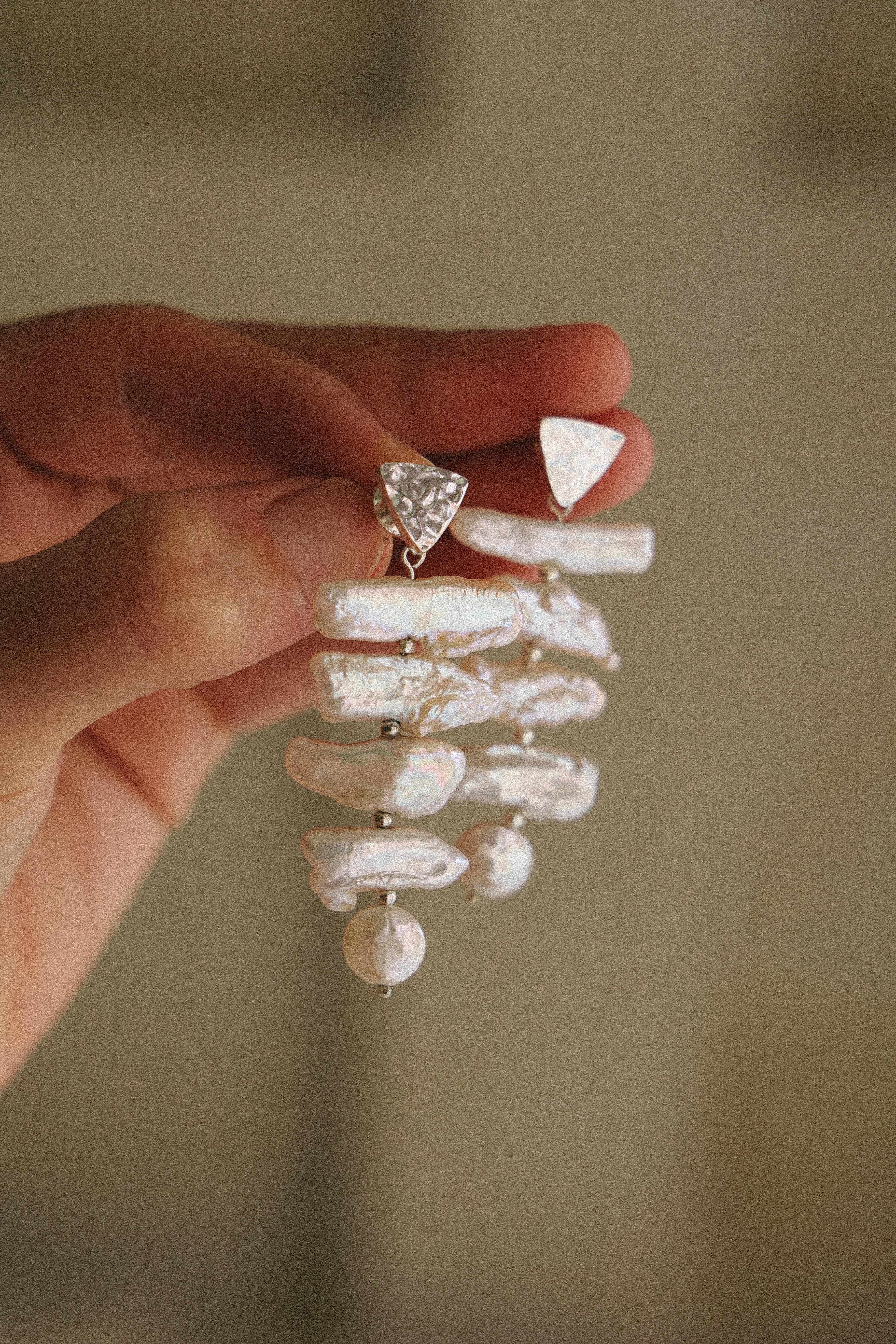 AROS HERENCIA DE PLATA Y PERLAS