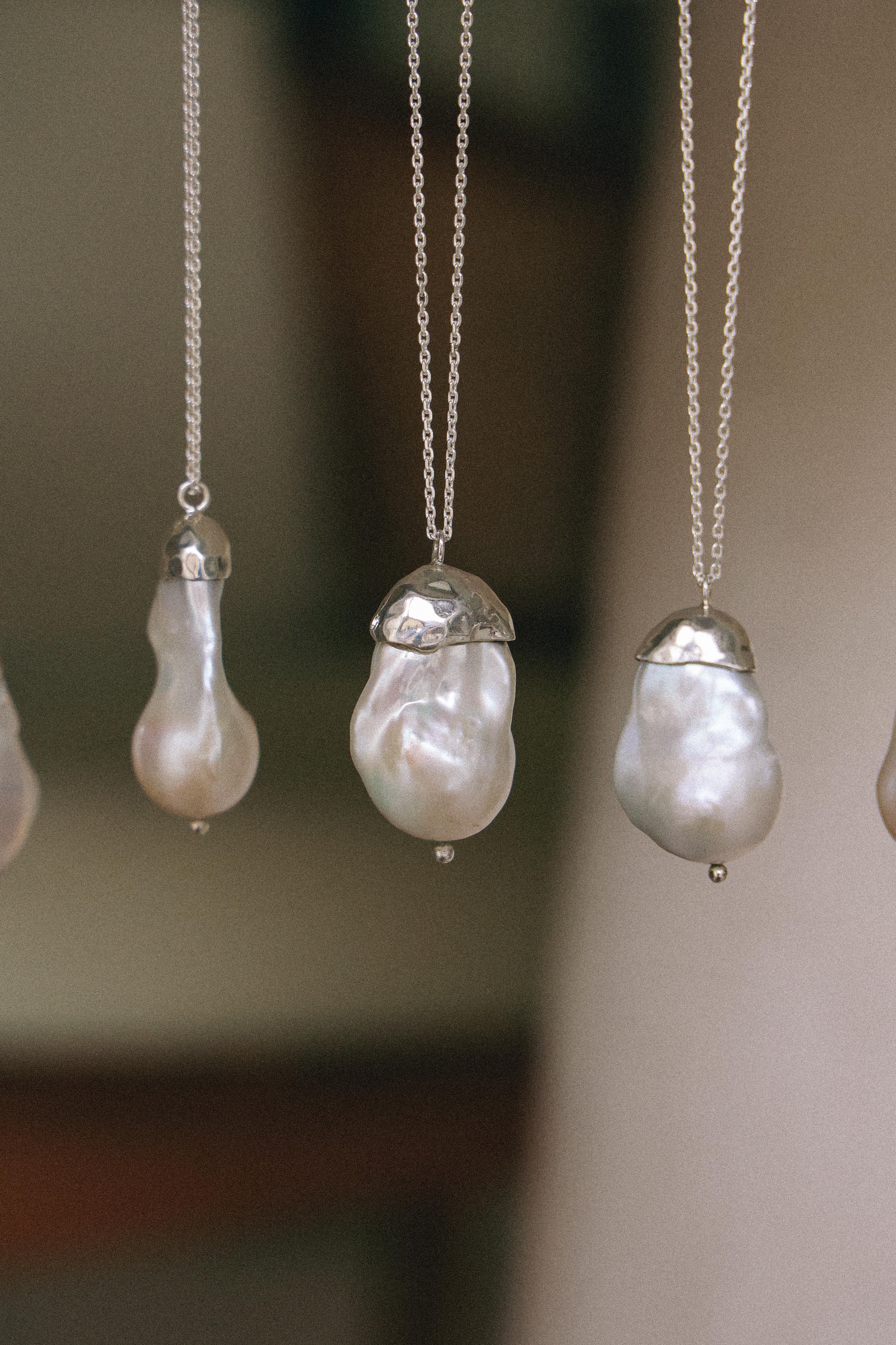 COLLAR MADRE PERLA DE PLATA