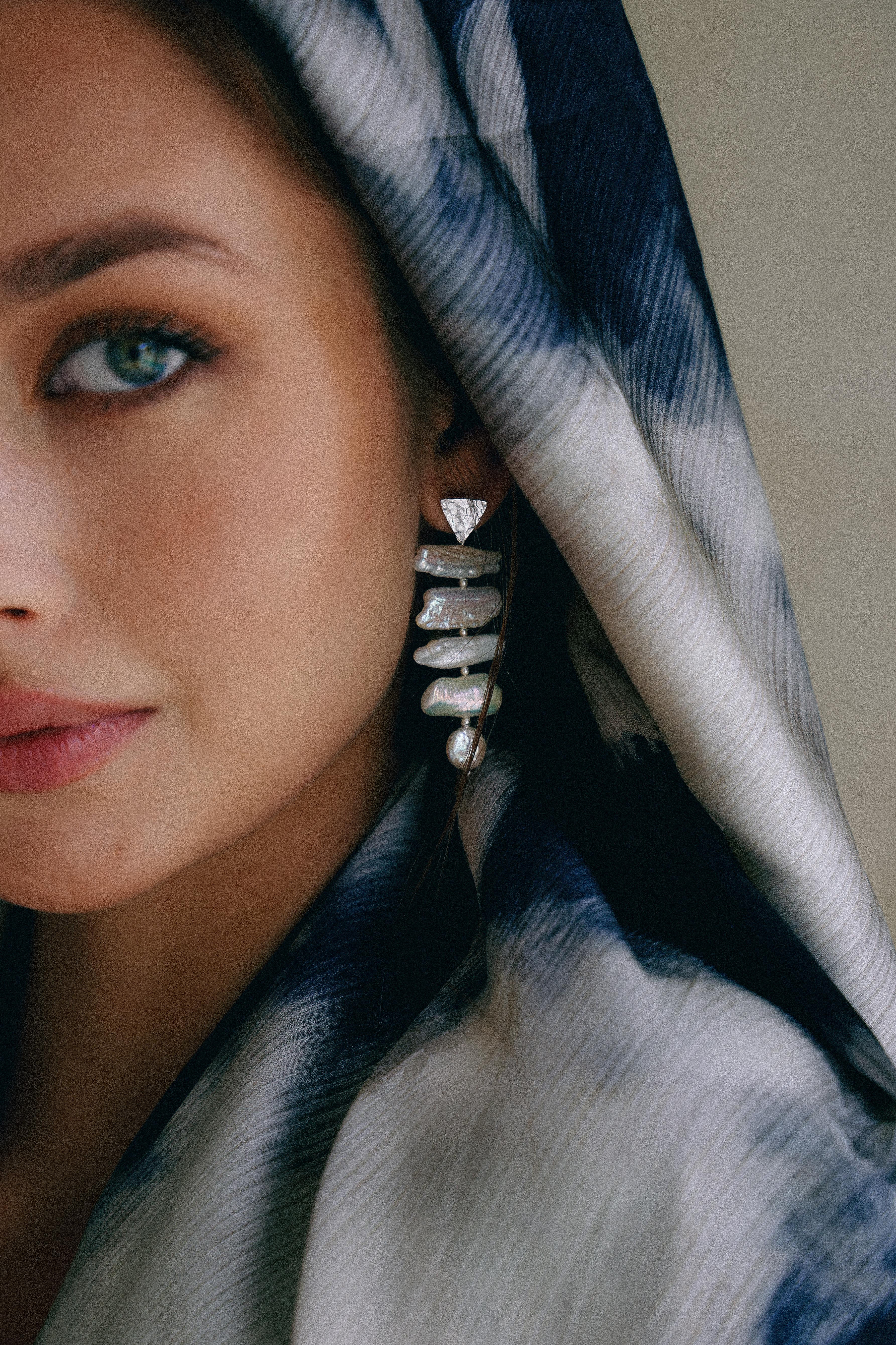 AROS HERENCIA DE PLATA Y PERLAS