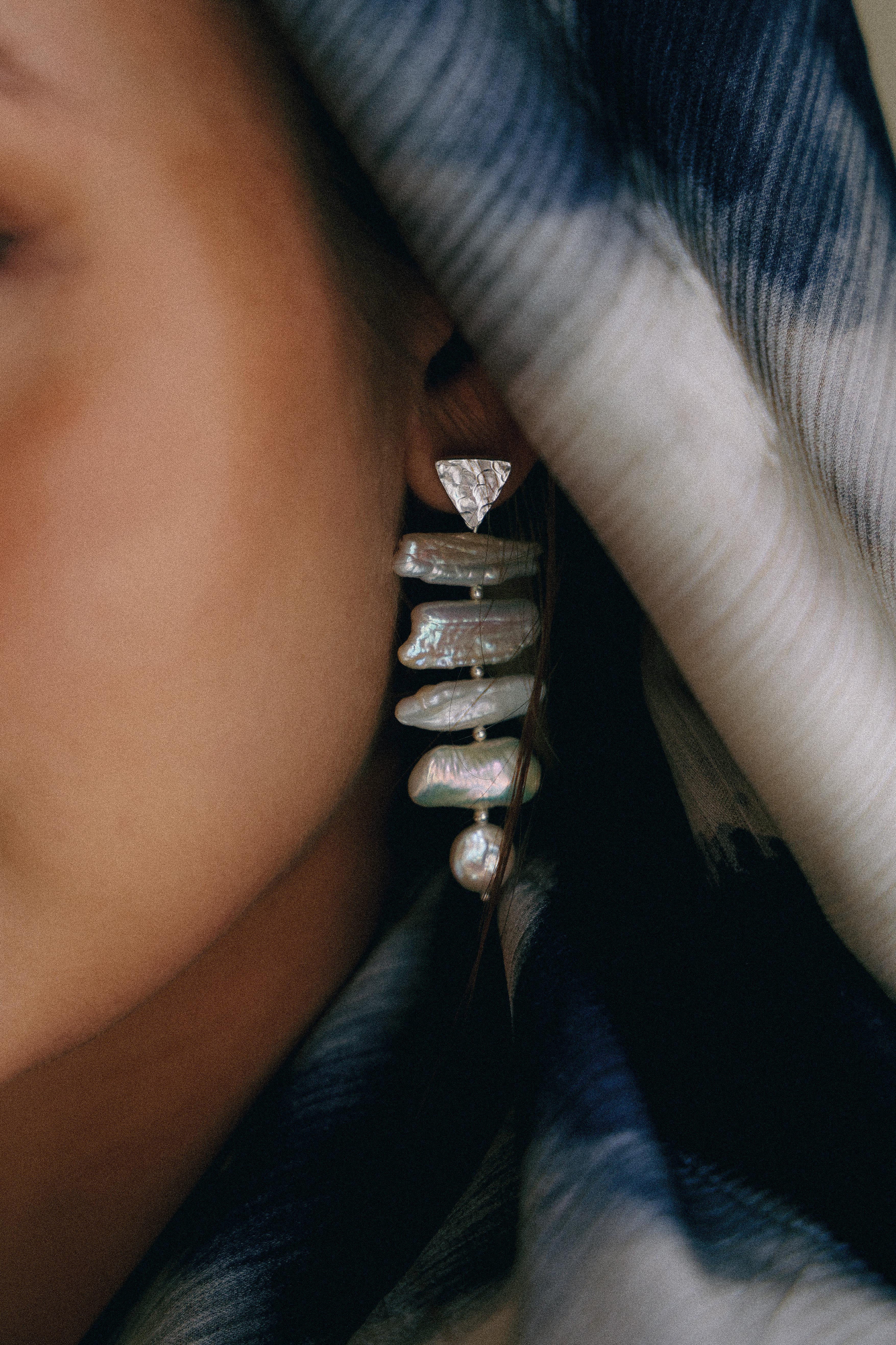 AROS HERENCIA DE PLATA Y PERLAS